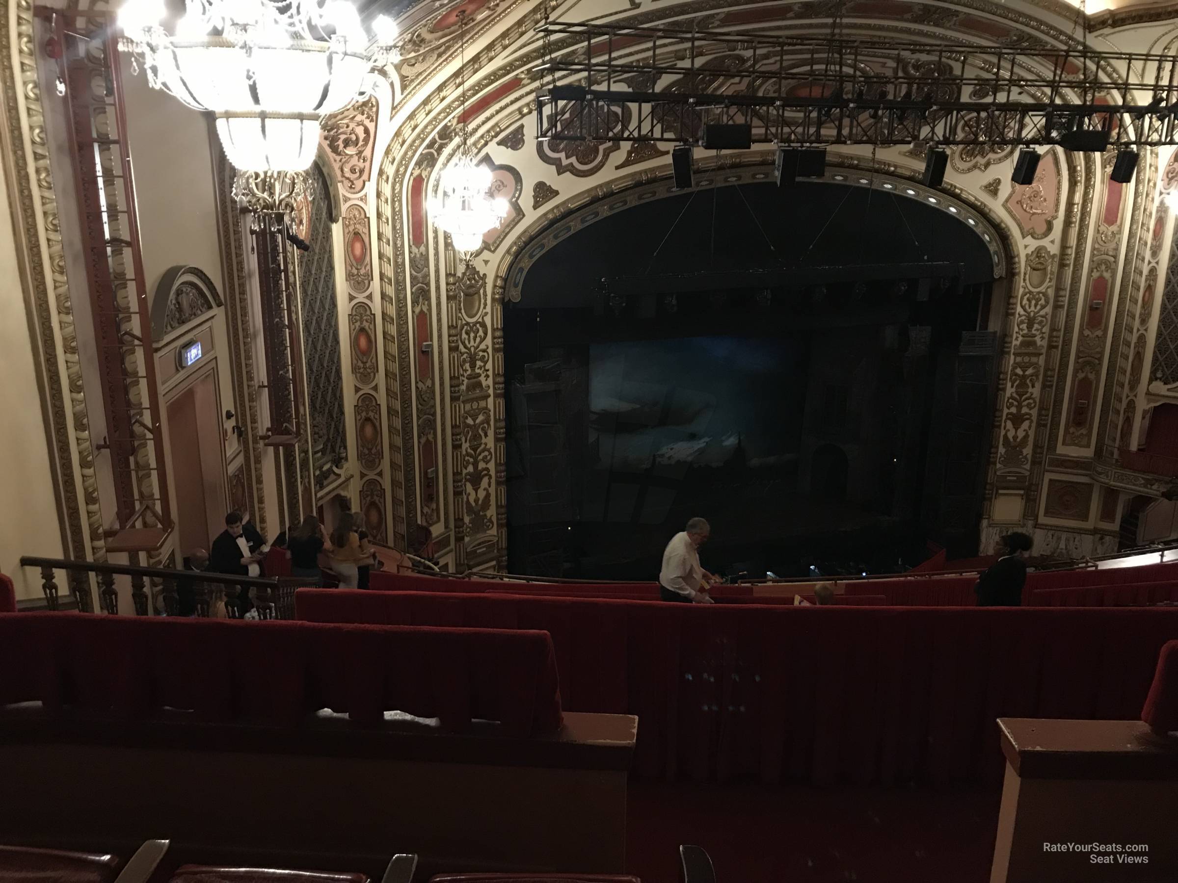 BALCONY FAR LEFT at Cadillac Palace Theatre RateYourSeats