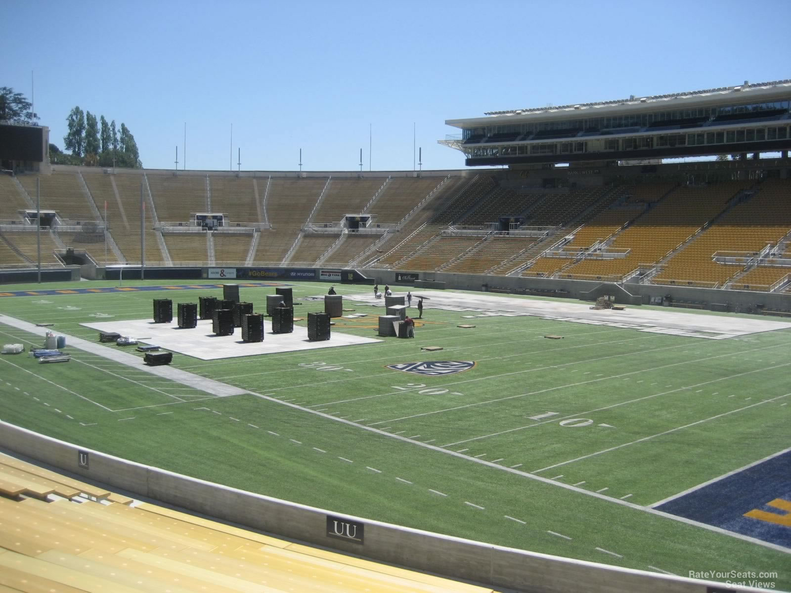 Cal Football Memorial Stadium Seating Chart