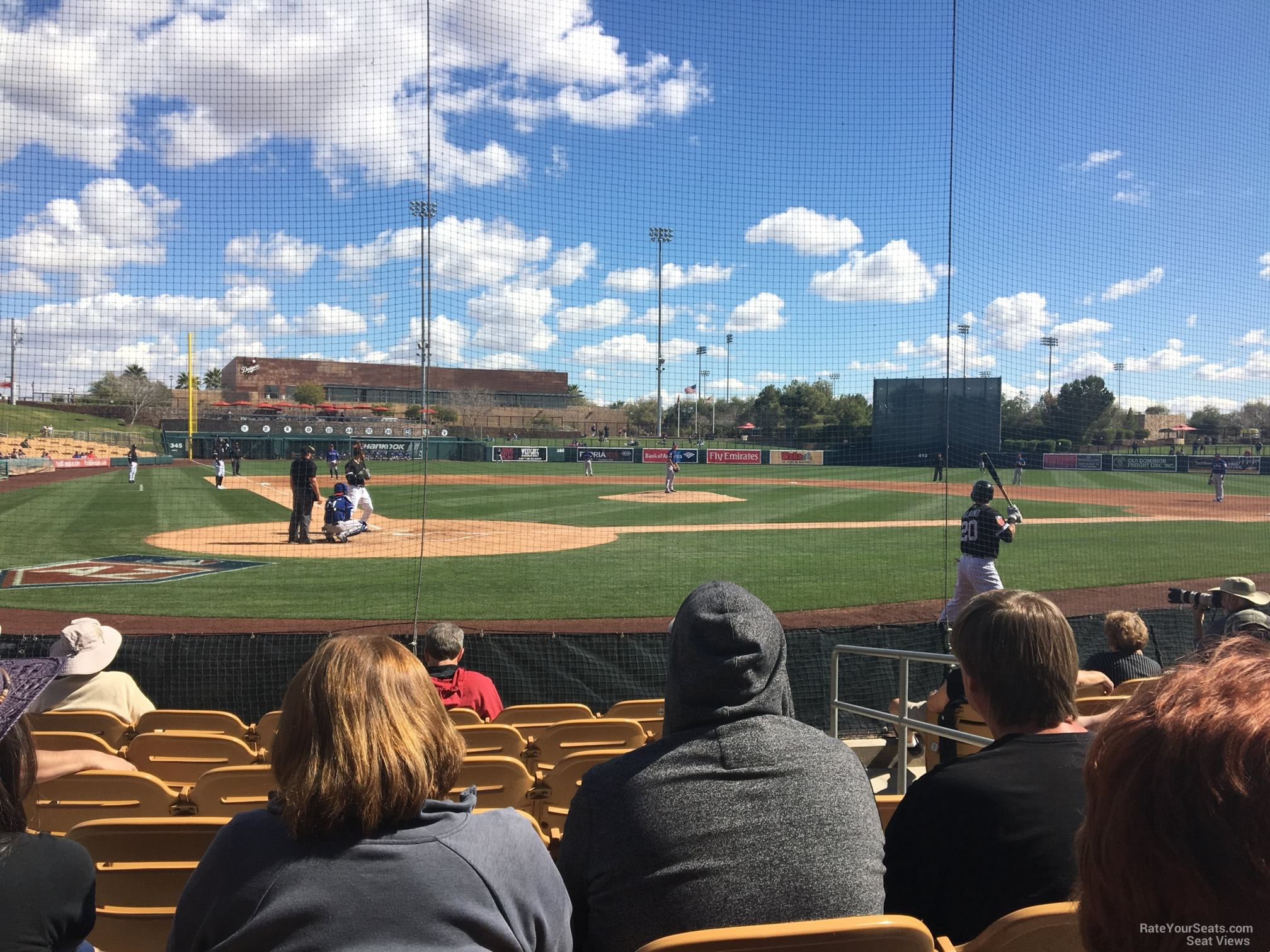 section 13, row 6 seat view  - camelback ranch