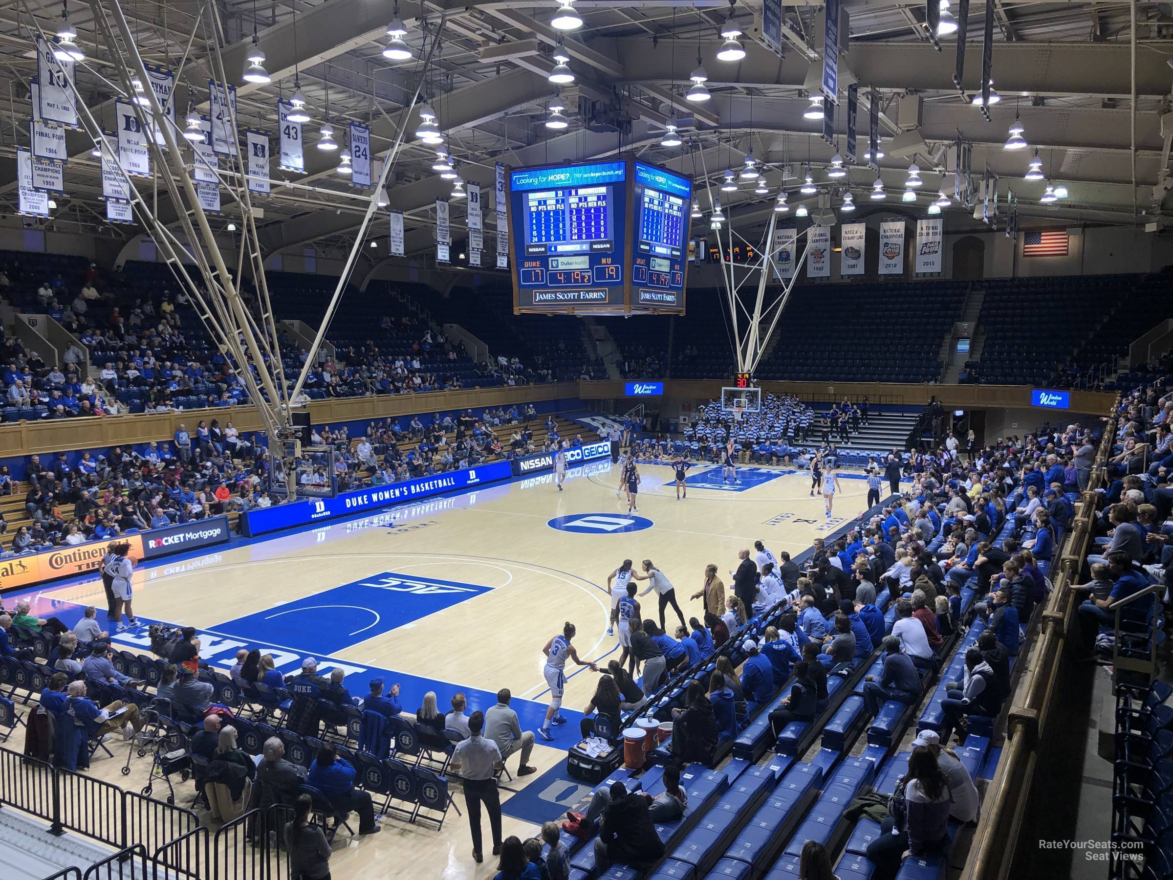 Section 4 at Cameron Indoor Arena - RateYourSeats.com