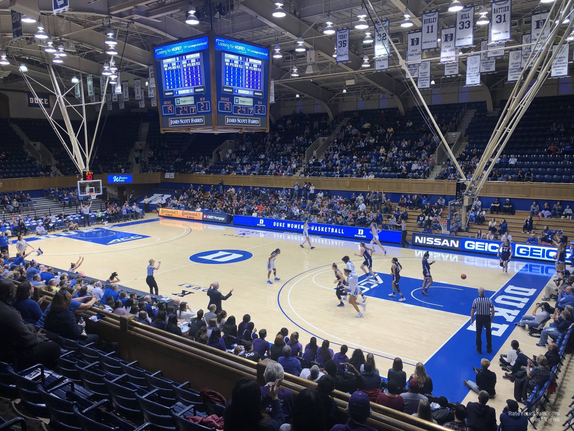 Section 8 at Cameron Indoor Arena - RateYourSeats.com