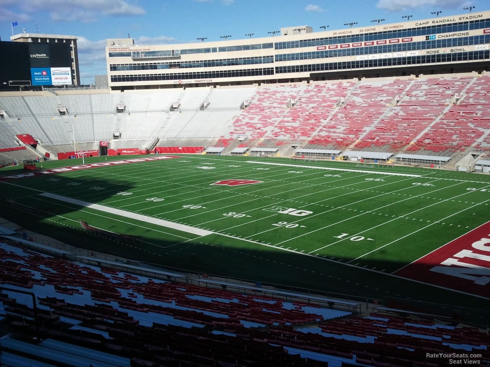 Camp Randall Stadium Section A - RateYourSeats.com