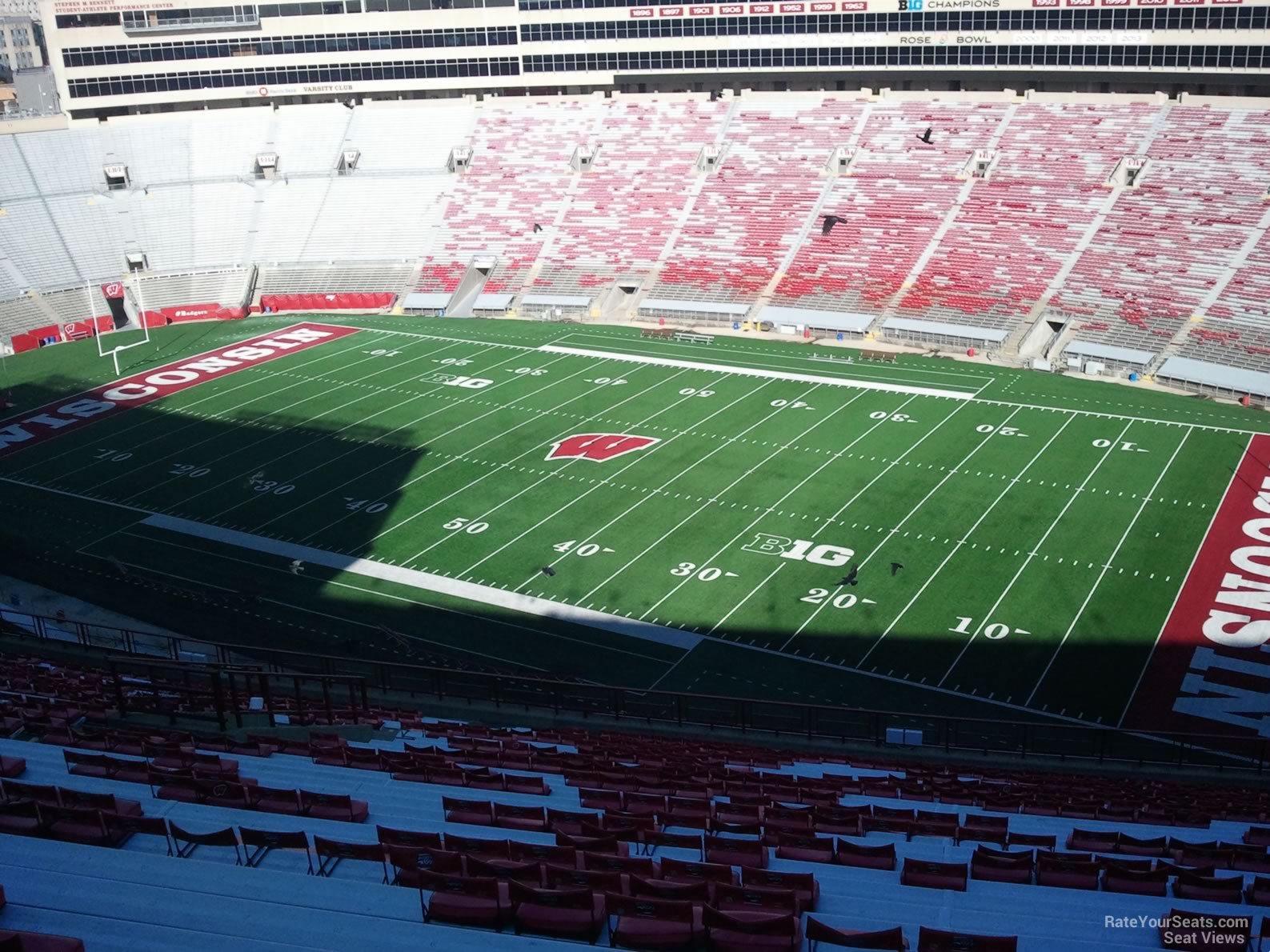 Section CC at Camp Randall Stadium - RateYourSeats.com