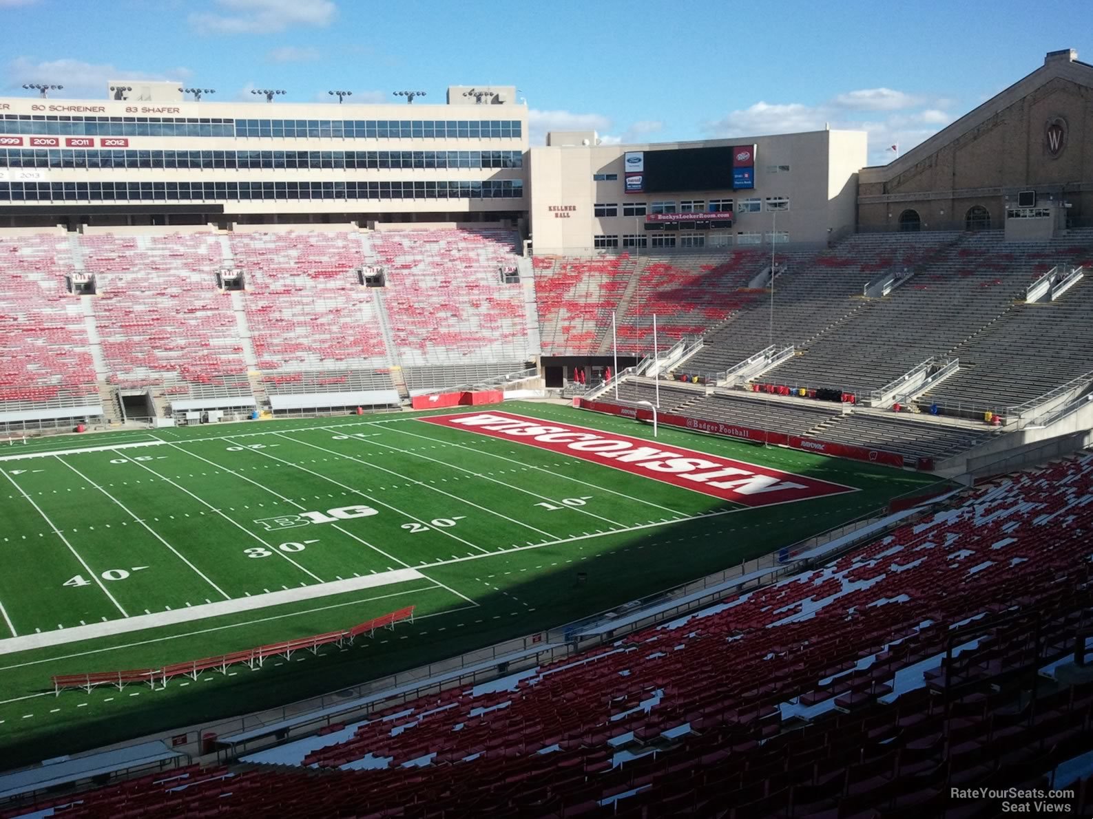 Section E at Camp Randall Stadium - RateYourSeats.com