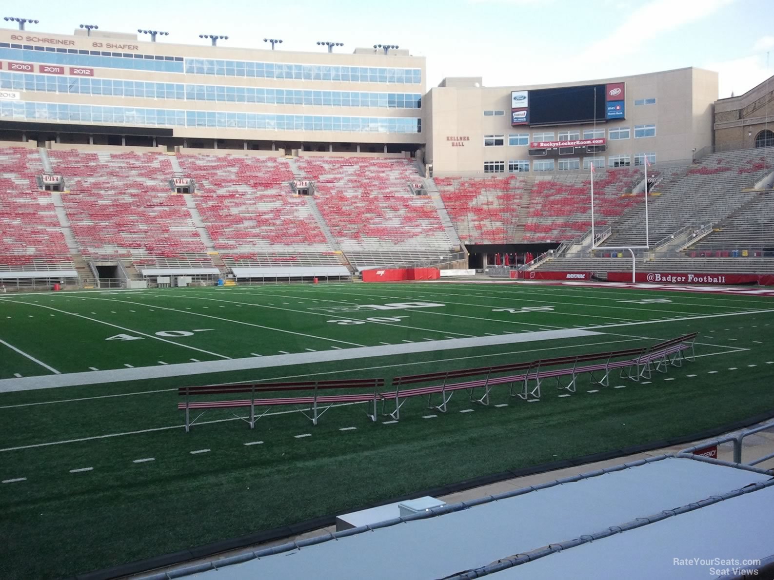 Section E at Camp Randall Stadium - RateYourSeats.com