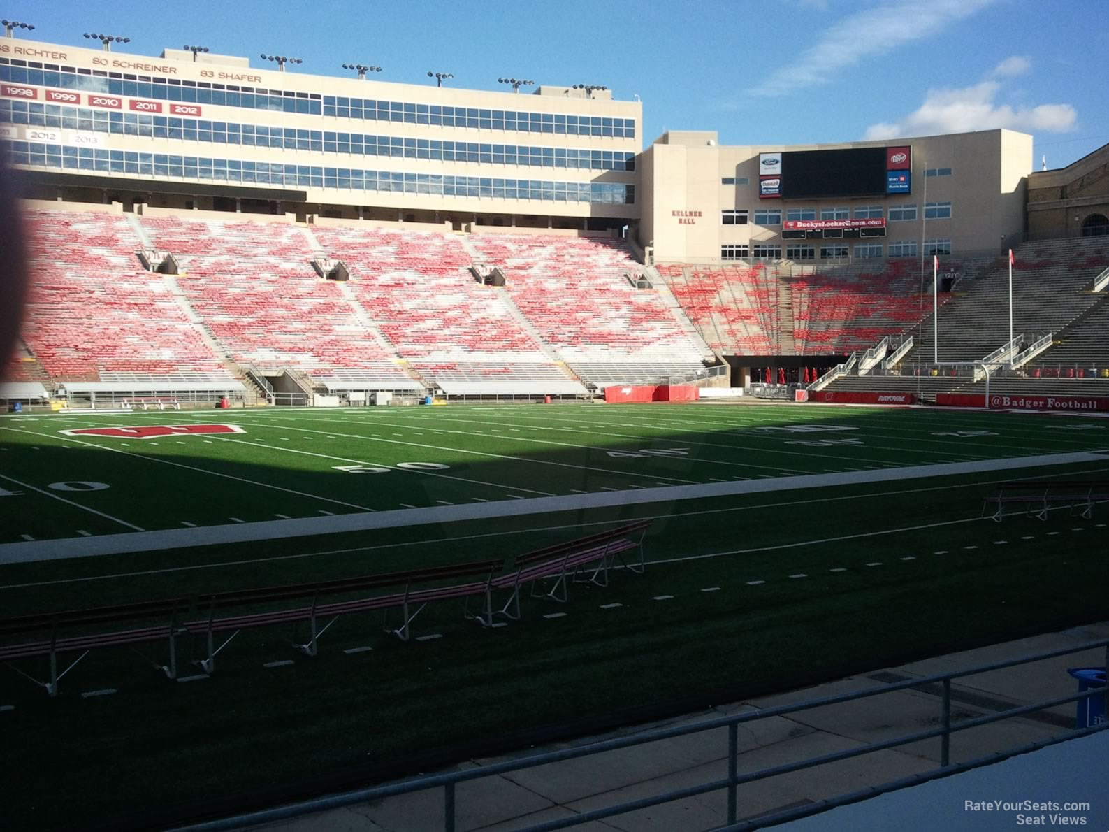 Section F At Camp Randall Stadium - RateYourSeats.com