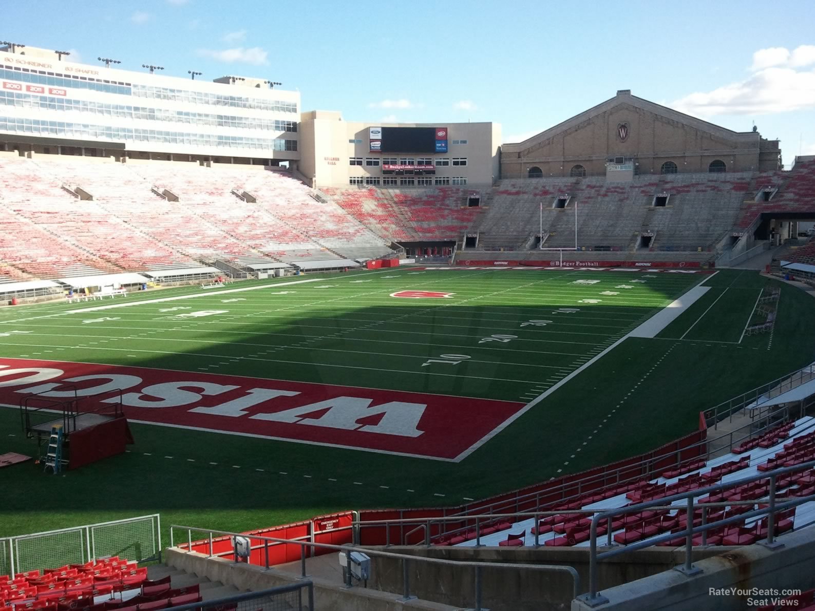 Camp Randall Seating Chart With Rows And Seat Numbers