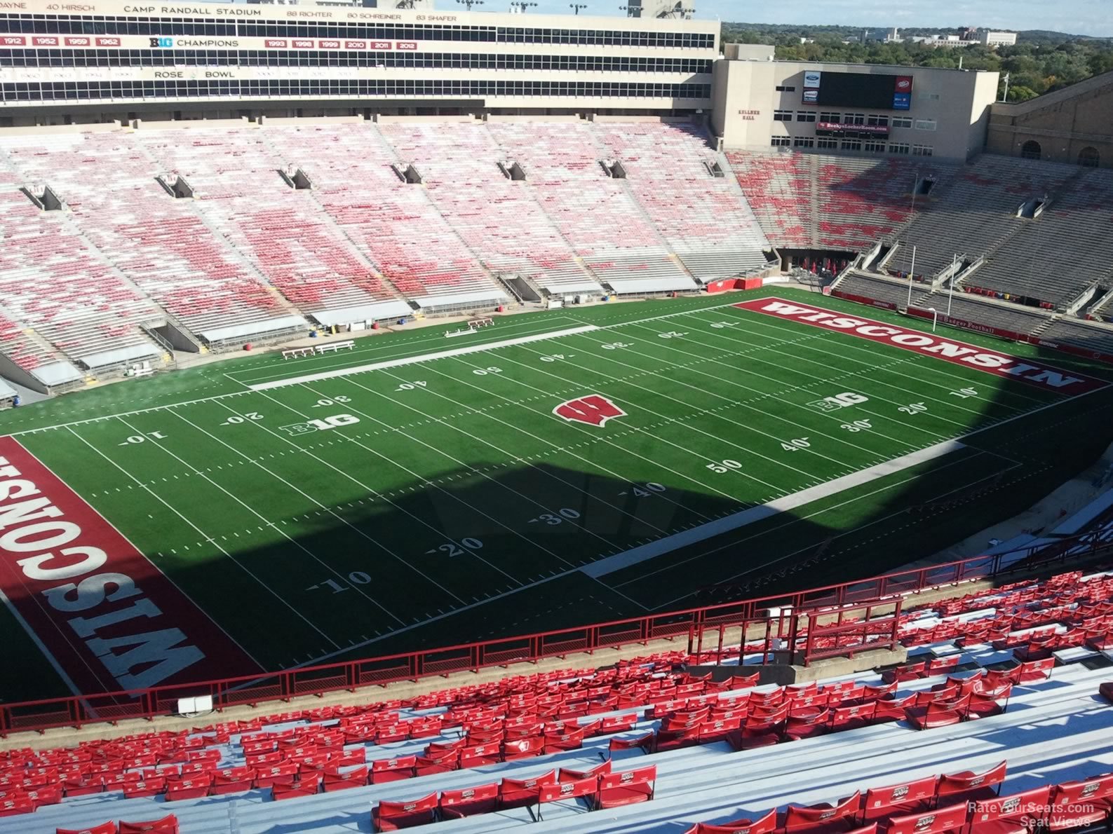 Section JJ at Camp Randall Stadium - RateYourSeats.com