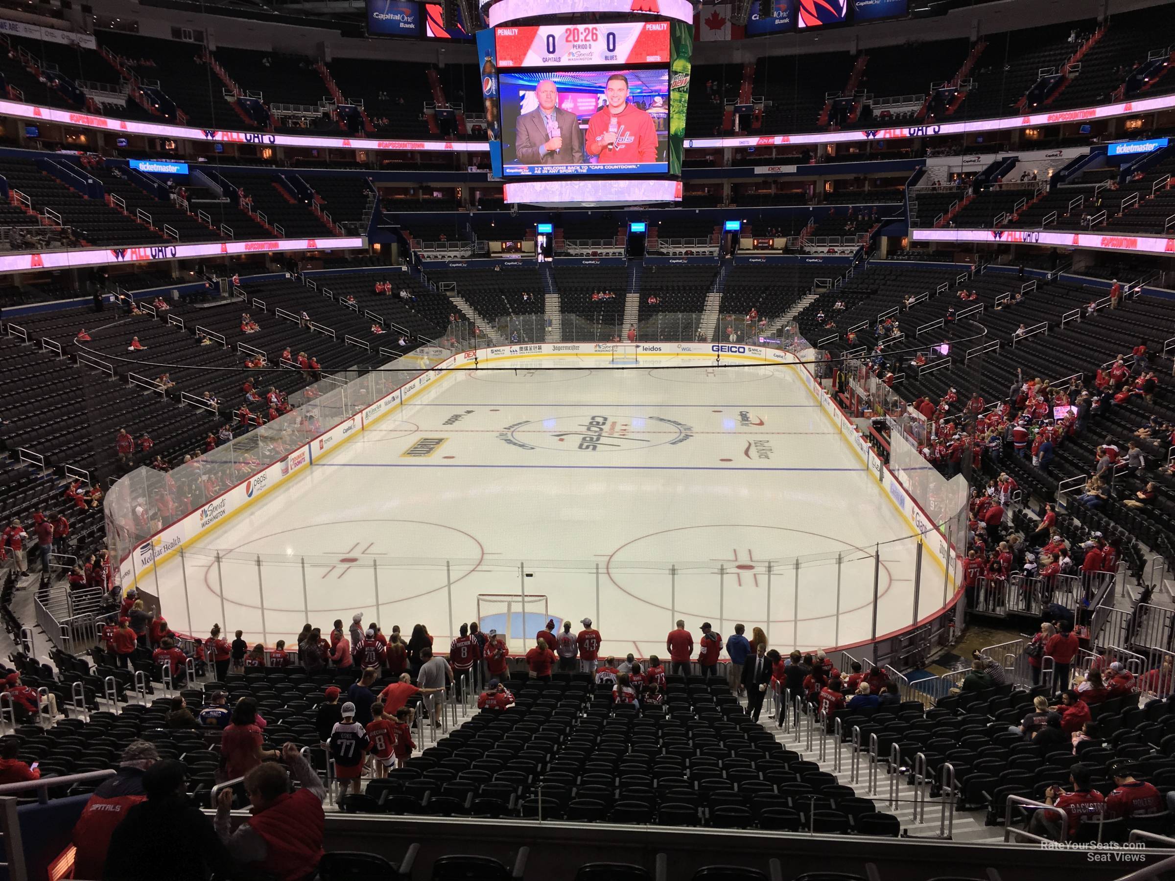 Capital One Arena Section 117 - Washington Capitals - RateYourSeats.com