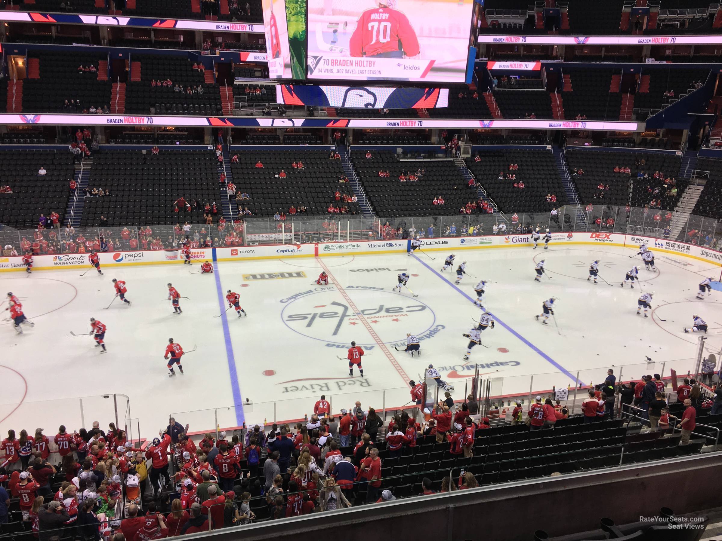section 229, row e seat view  for hockey - capital one arena