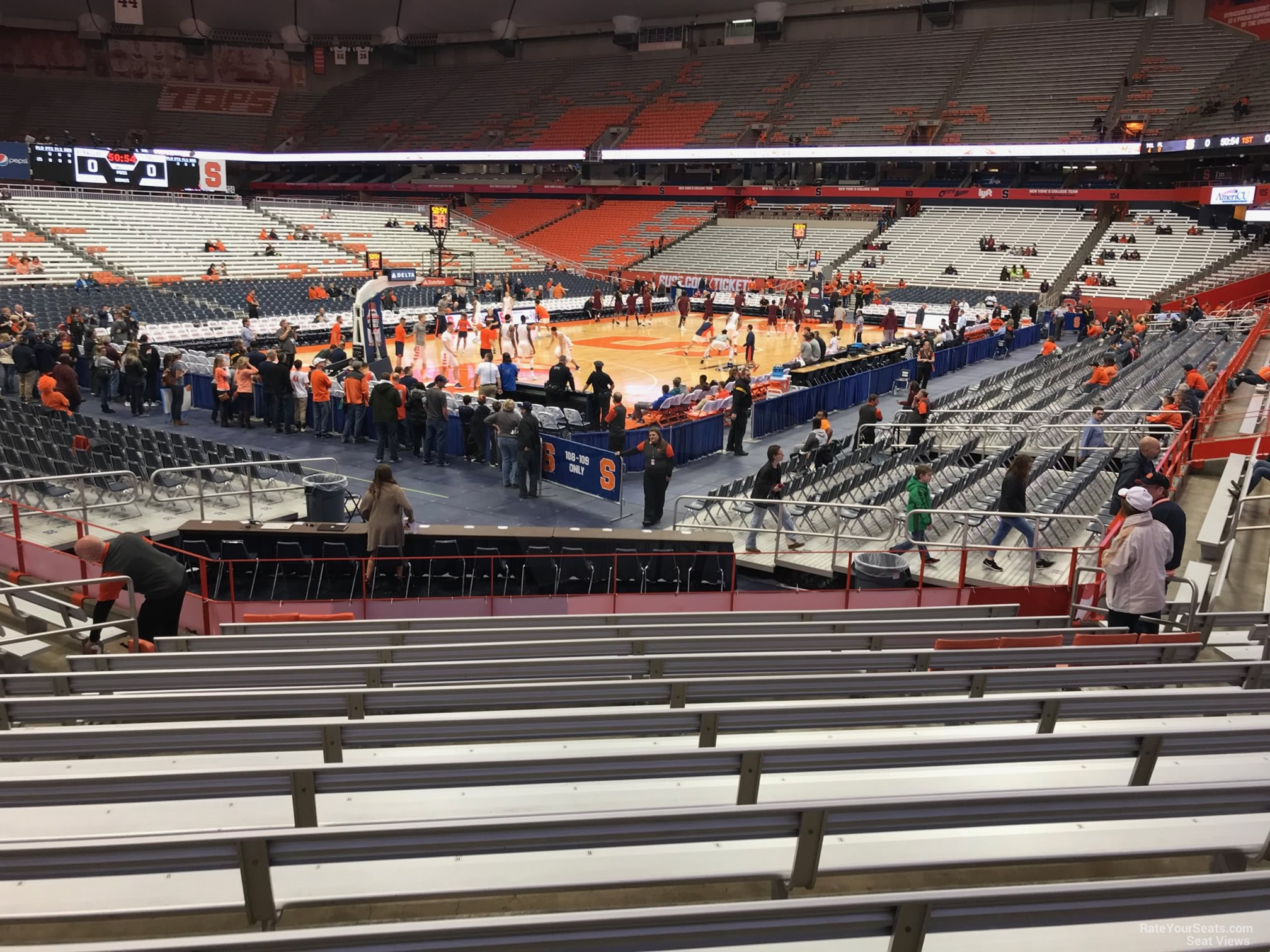 Carrier Dome Interactive Seating Chart