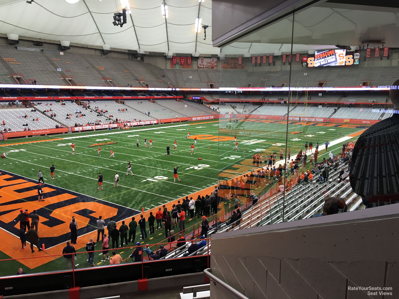 Carrier Dome Seating Chart Football
