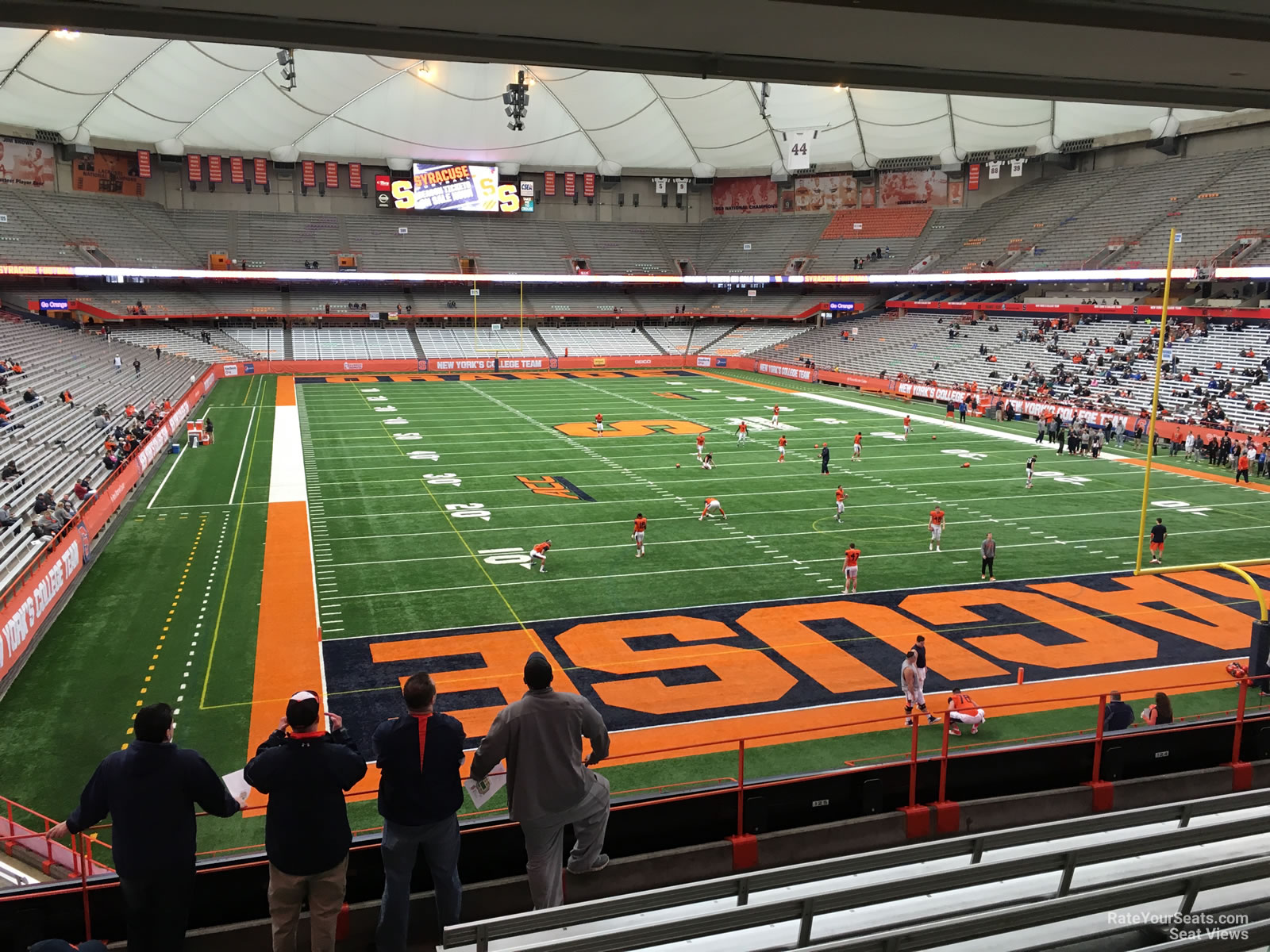 section 213, row h seat view  for football - jma-wireless-dome