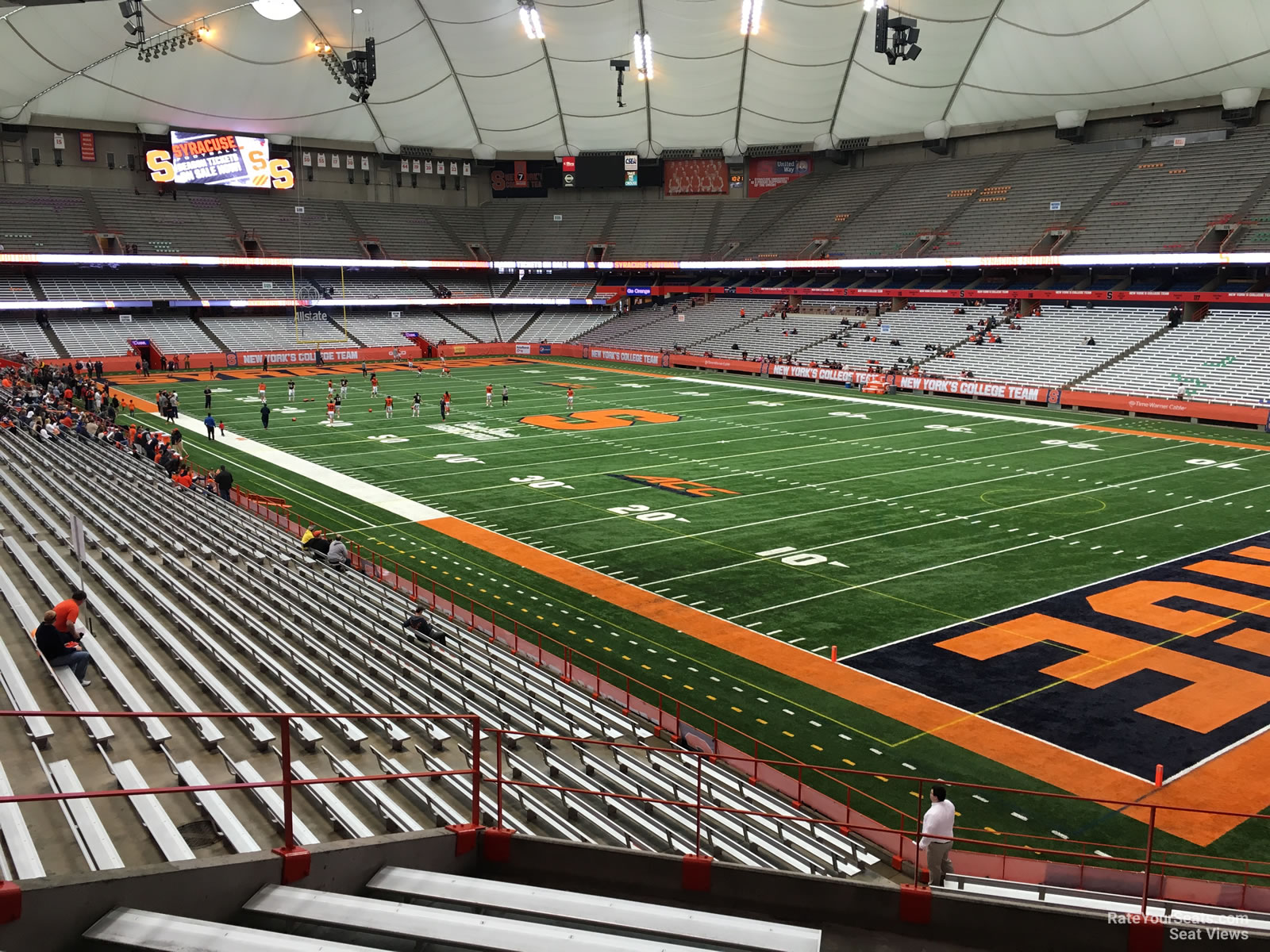Carrier Dome Football Section 251 Row H On 4 2 2016 F 