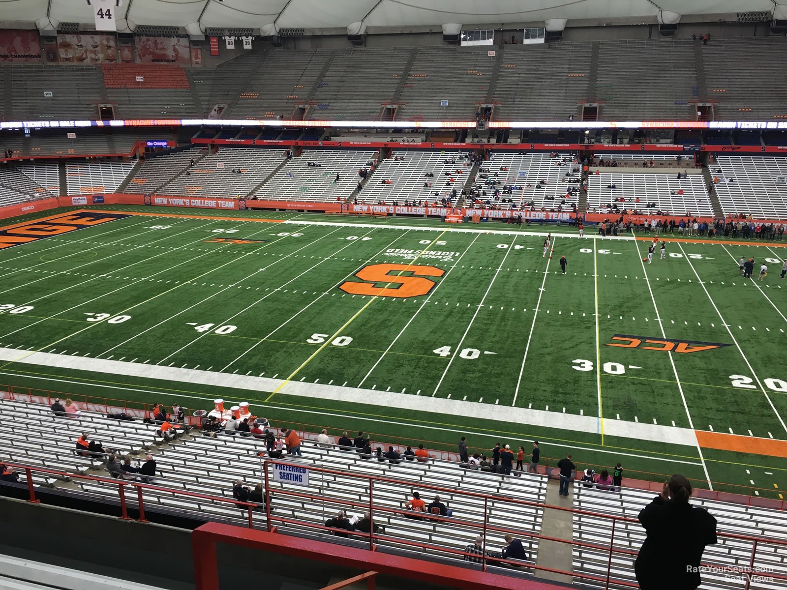 Carrier Dome Seating Chart Football