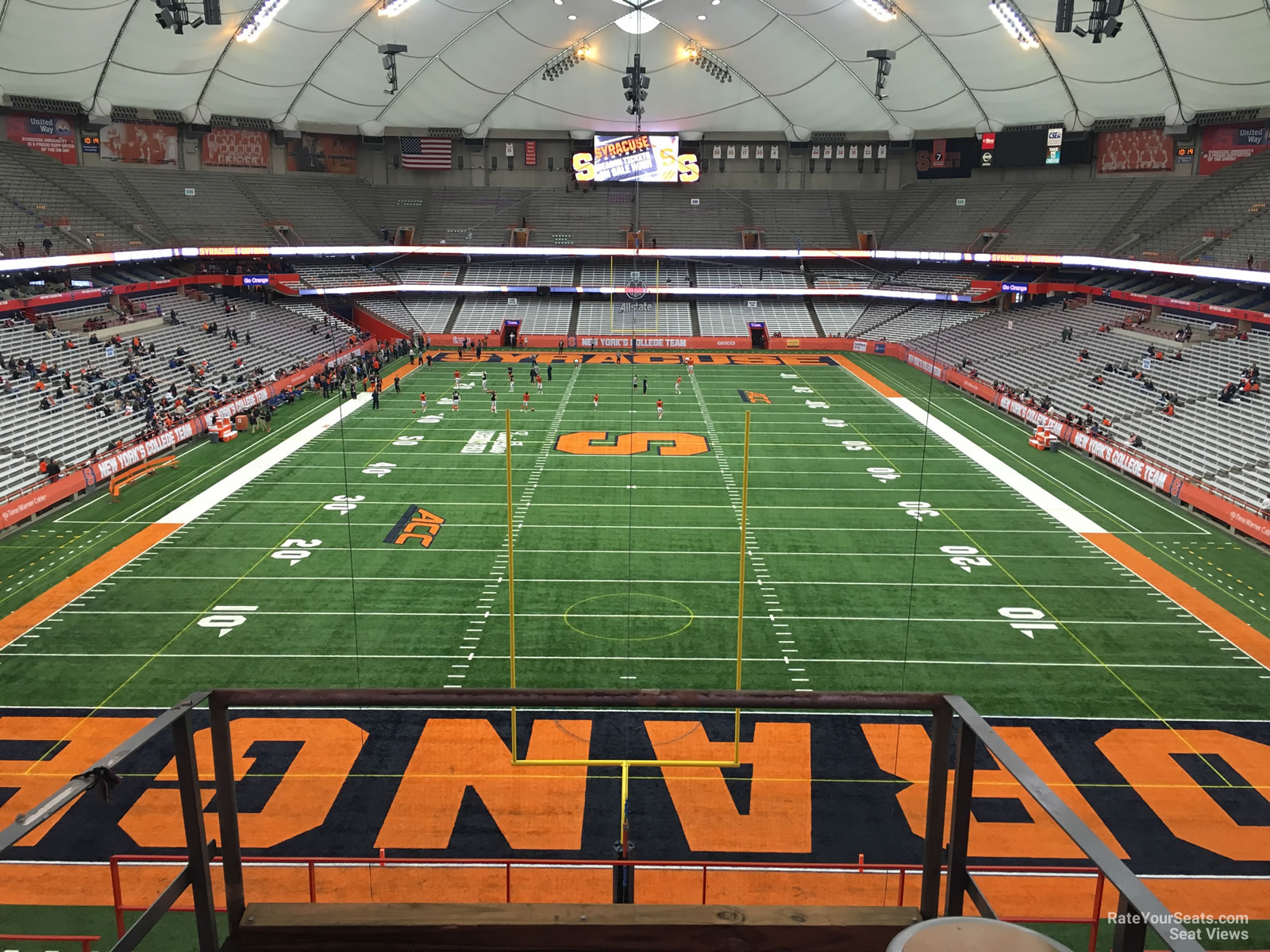 Carrier Dome Football Section 328 Row P On 4 2 2016 F 