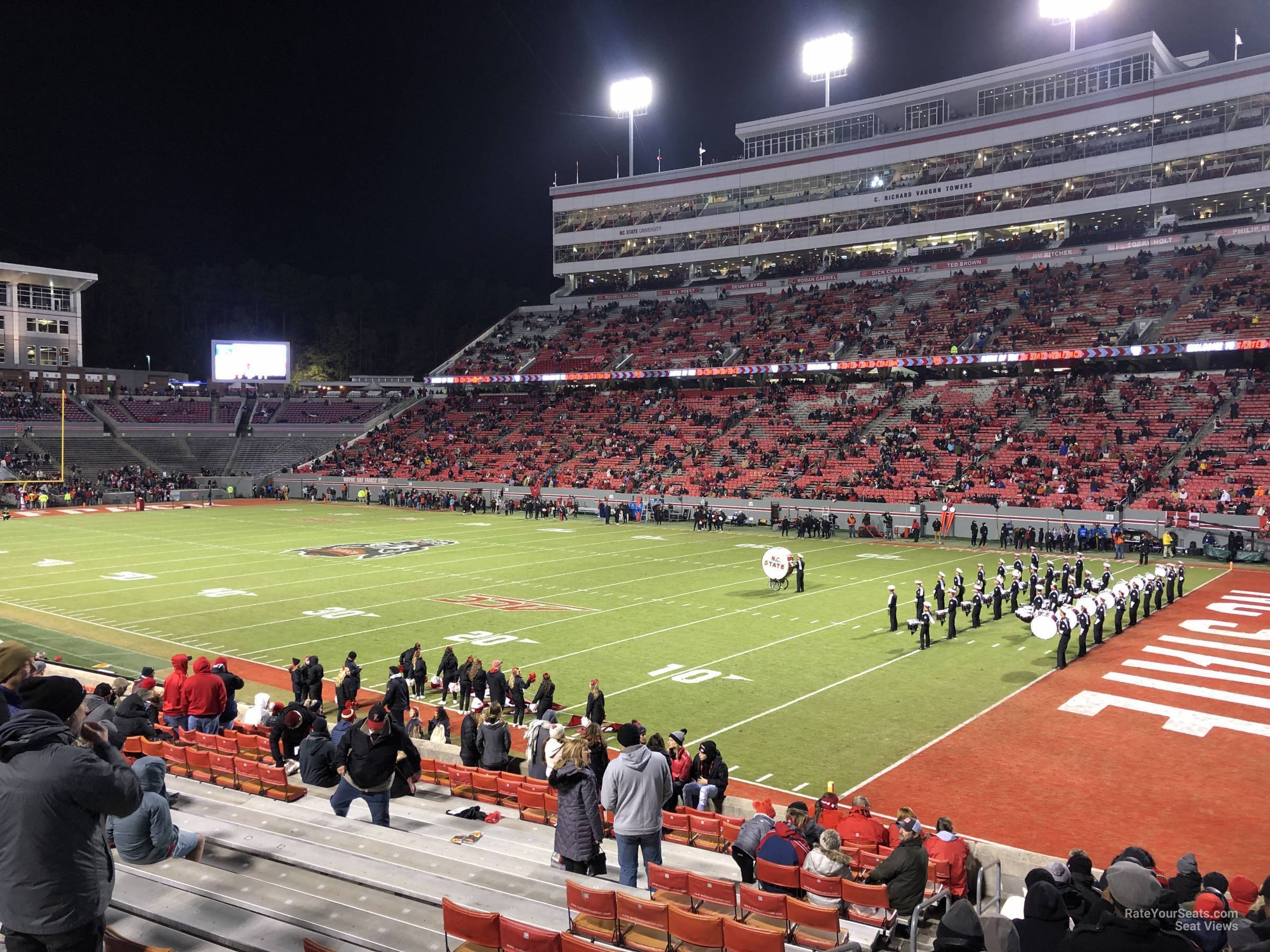 Carter-Finley Stadium Section 1 - RateYourSeats.com