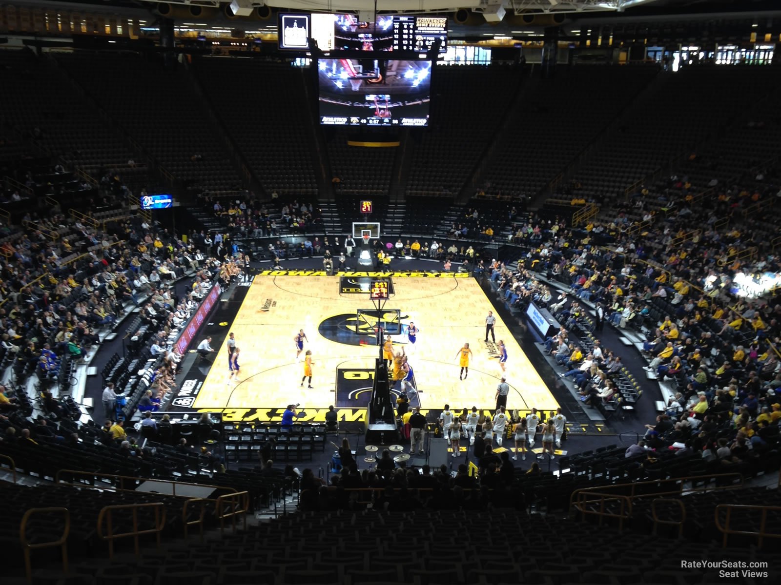 Carver-Hawkeye Arena Section H - RateYourSeats.com