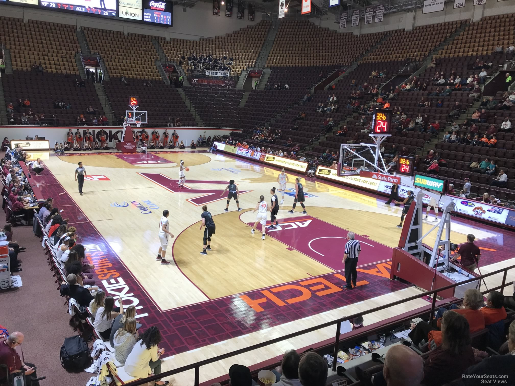 Cassell Coliseum Seating Chart Rows