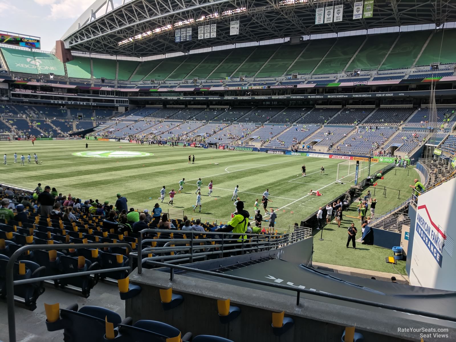 Seattle Sounders Centurylink Field Seating Chart Lamer