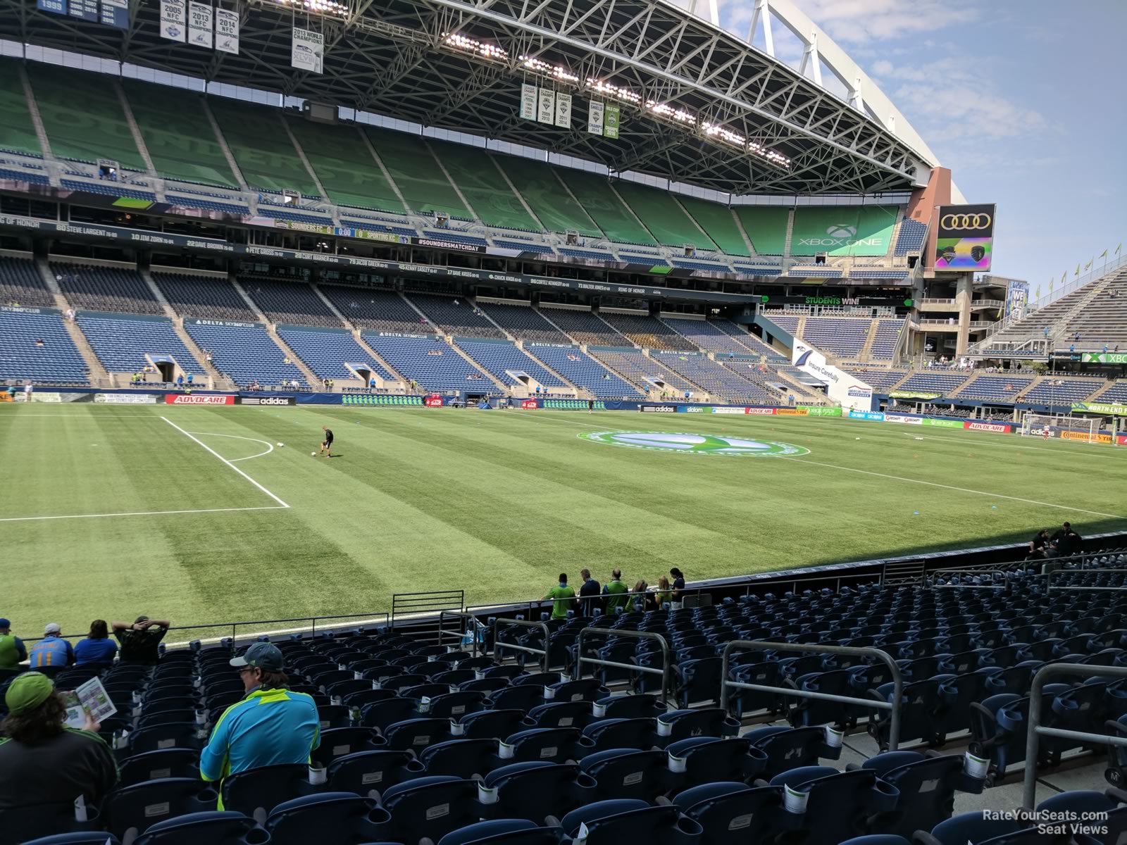 Lumen Field, section 311, home of Seattle Seahawks, Seattle