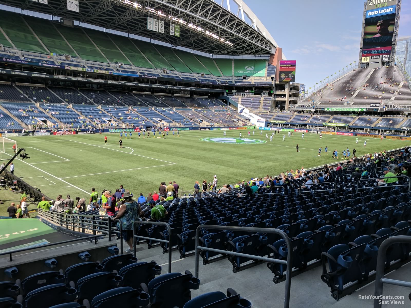 Lumen Field, section 319, row y, seat 24 - Seattle Seahawks vs Minnesota  Vikings, shared by twelthvan