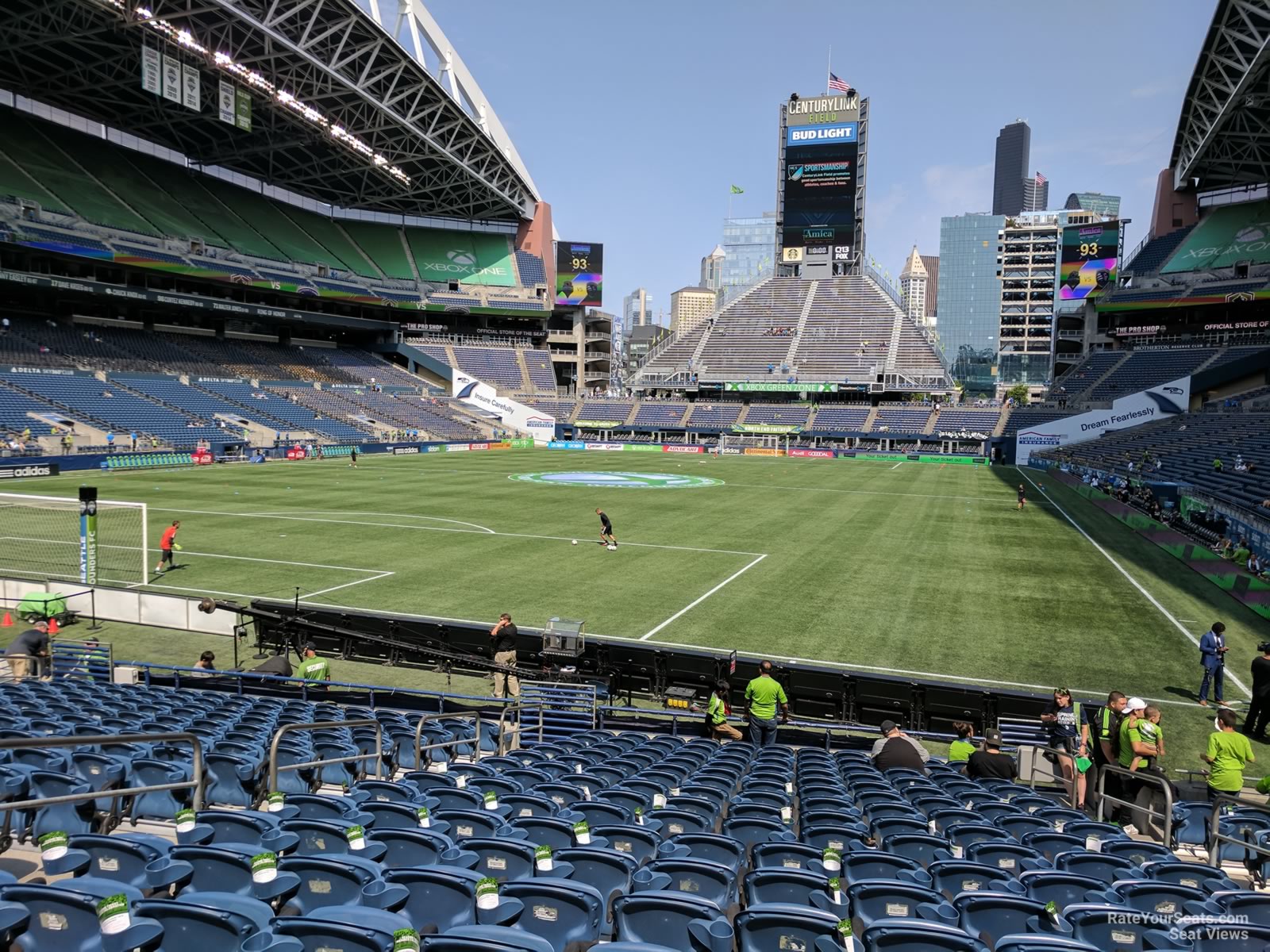 Lumen Field, section 119, home of Seattle Seahawks, Seattle