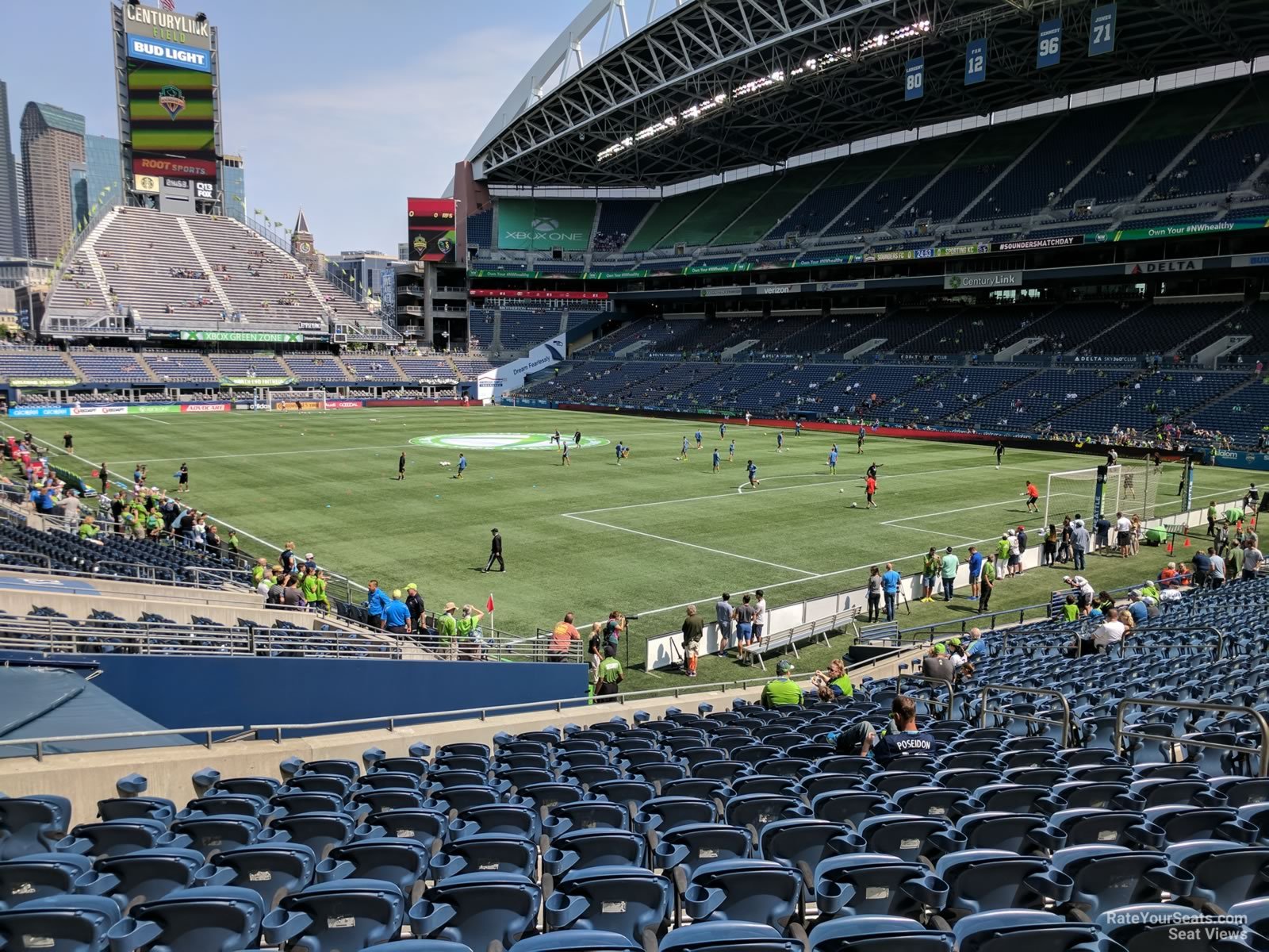 CenturyLink Field Section 128 - Seattle Sounders FC - RateYourSeats.com