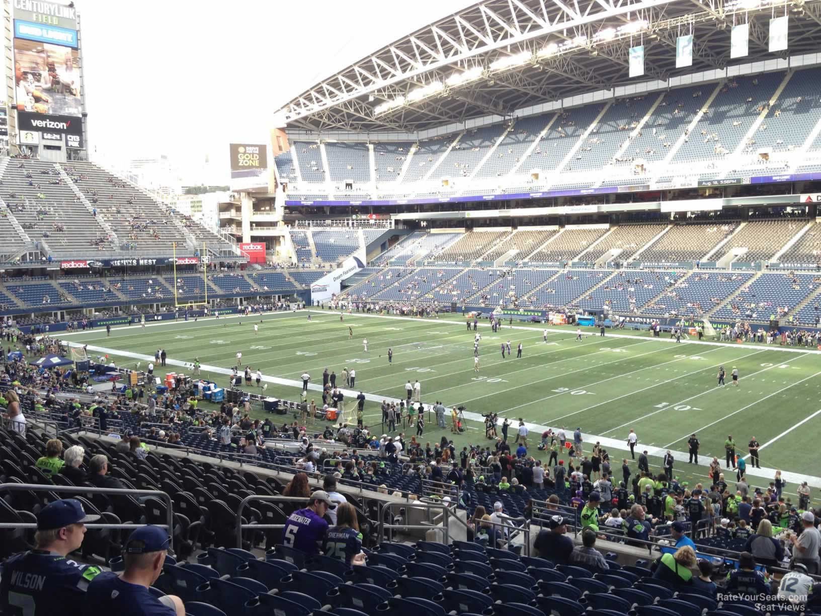 Seattle Seahawks Seating Chart With Seat Numbers