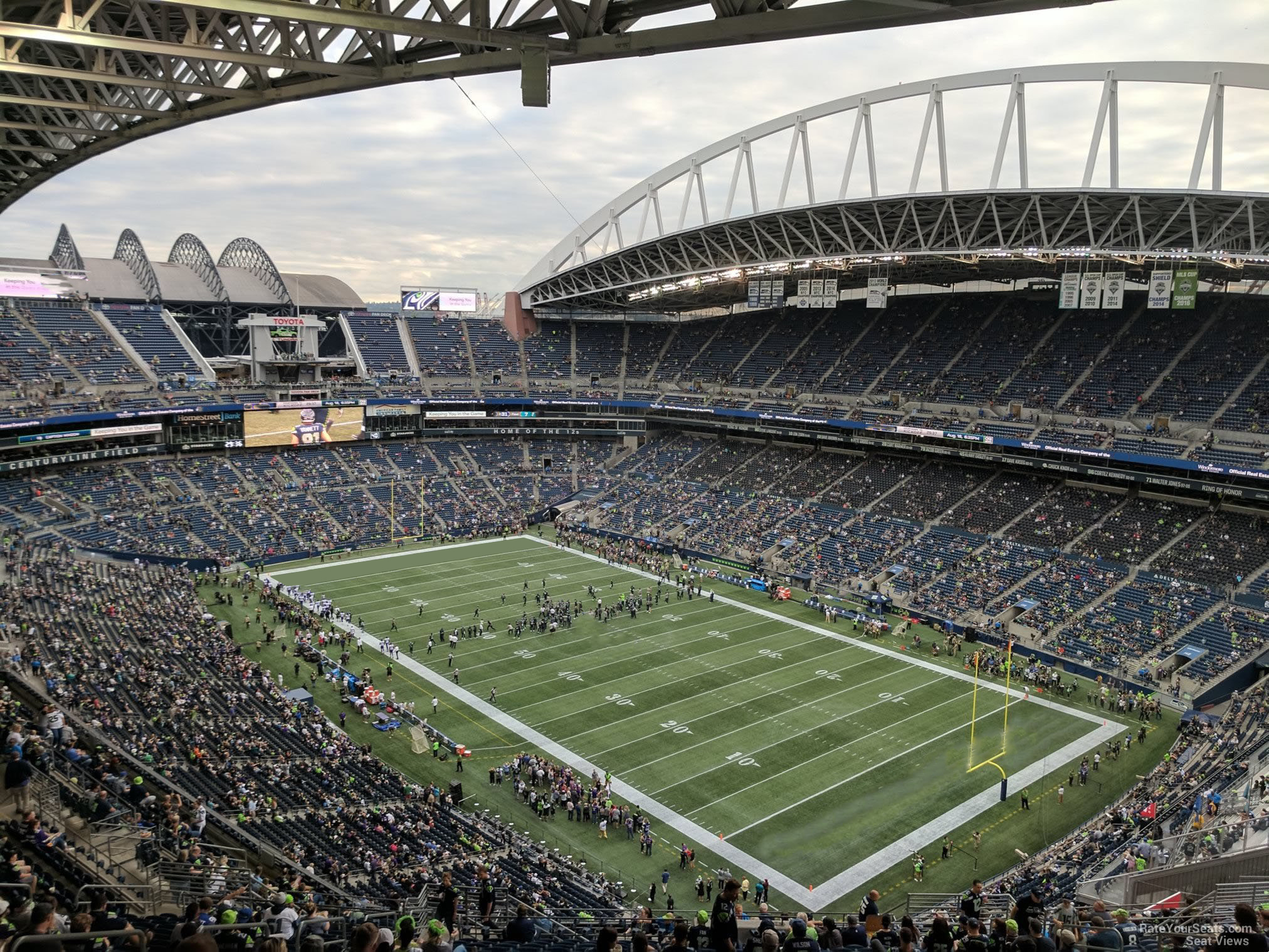 Seahawks Seating Chart With Rows