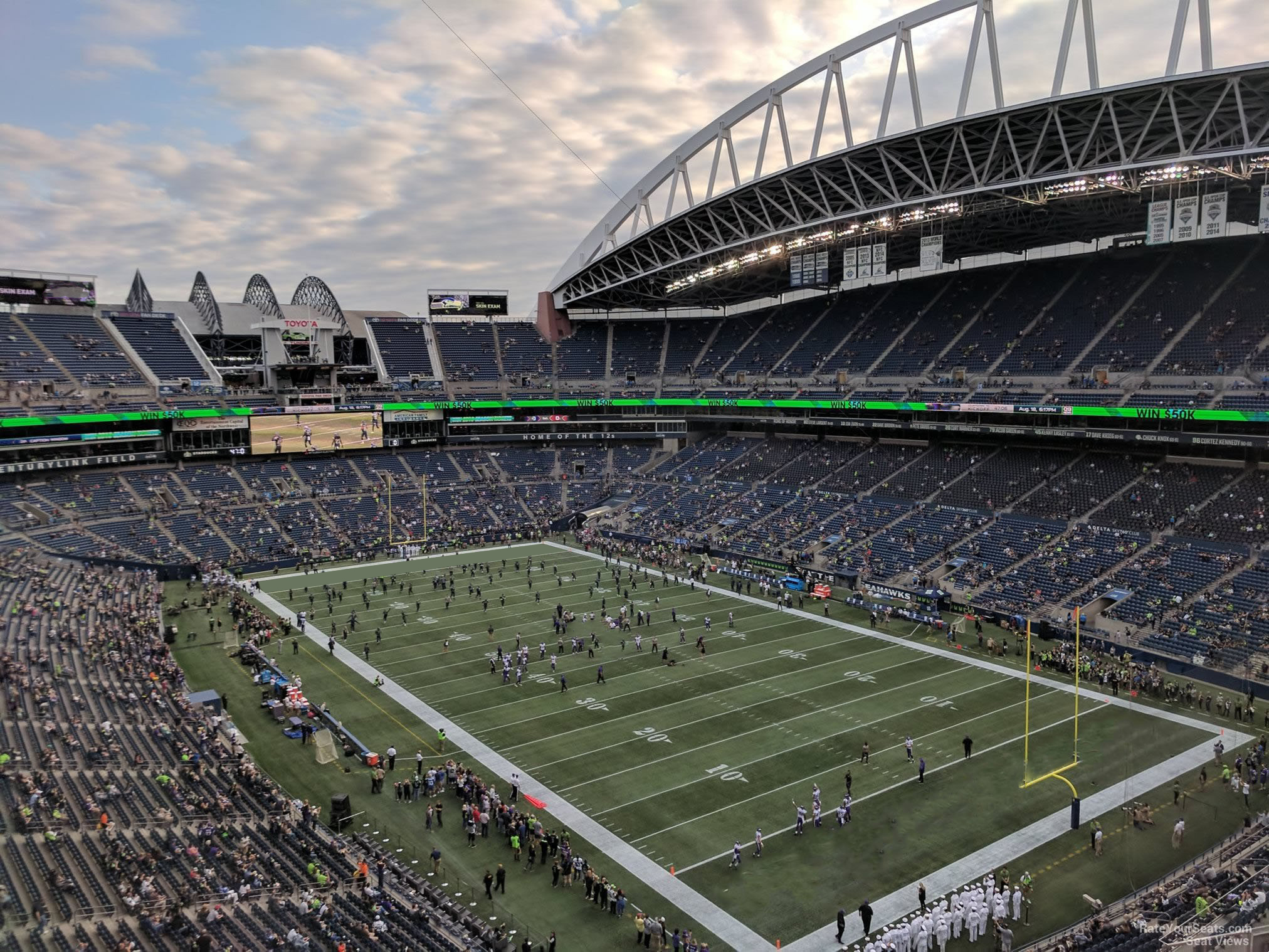 CenturyLink Field Section 300 Seattle Seahawks