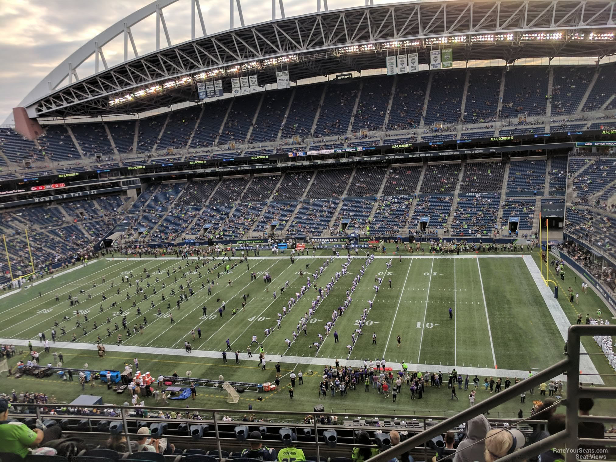 Seattle Seahawks Seating Chart With Rows