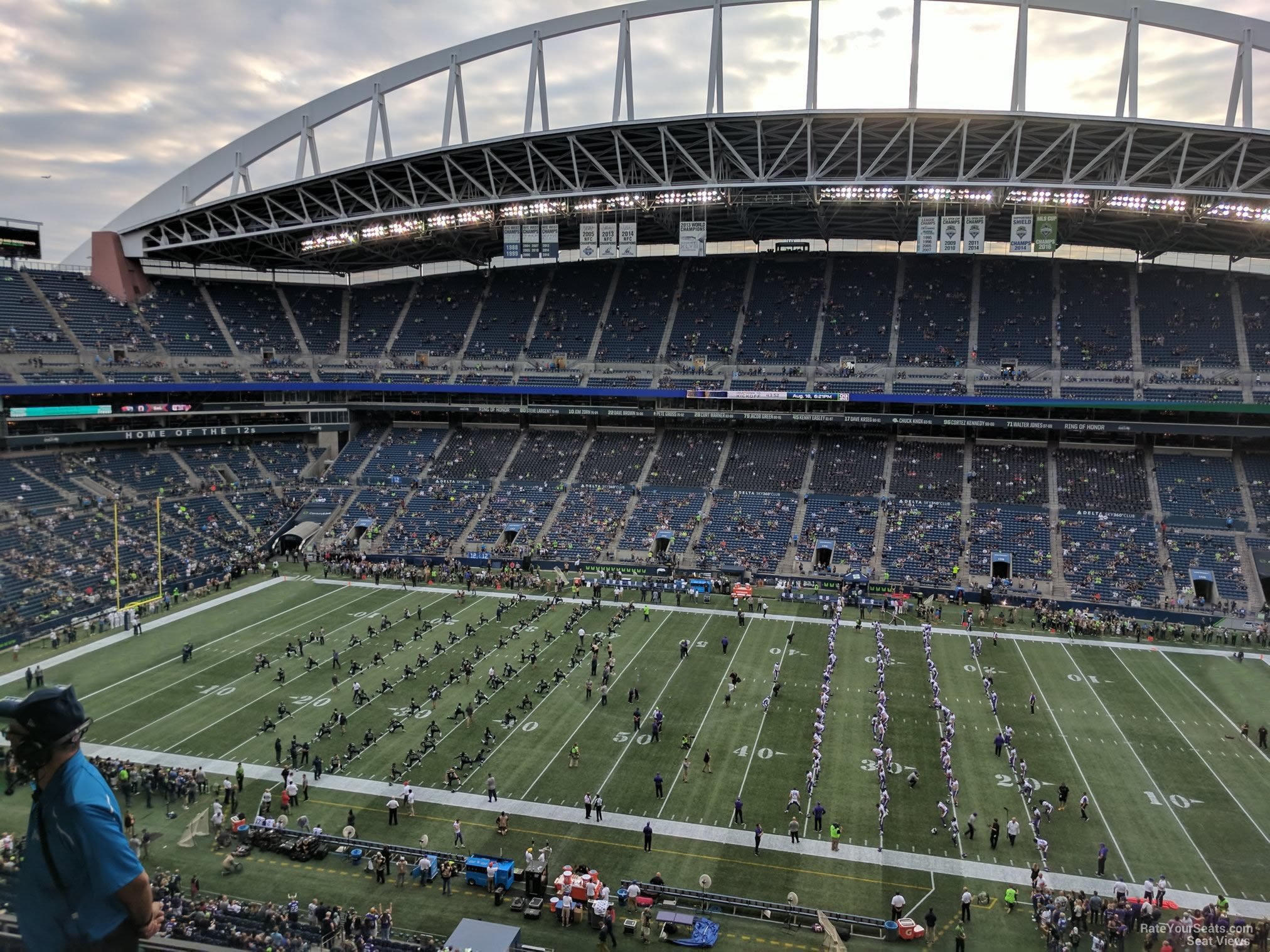 Seahawks Seating Chart With Rows