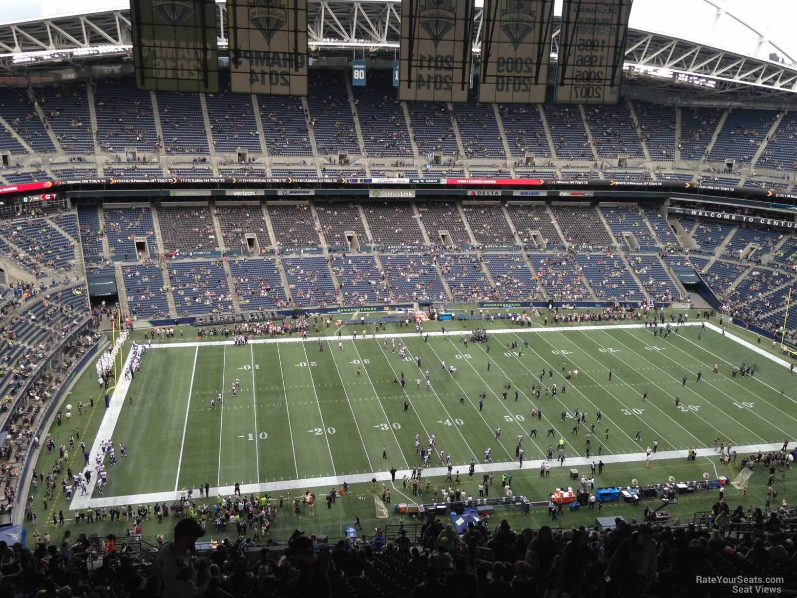 Lumen Field, section 138, home of Seattle Seahawks, Seattle