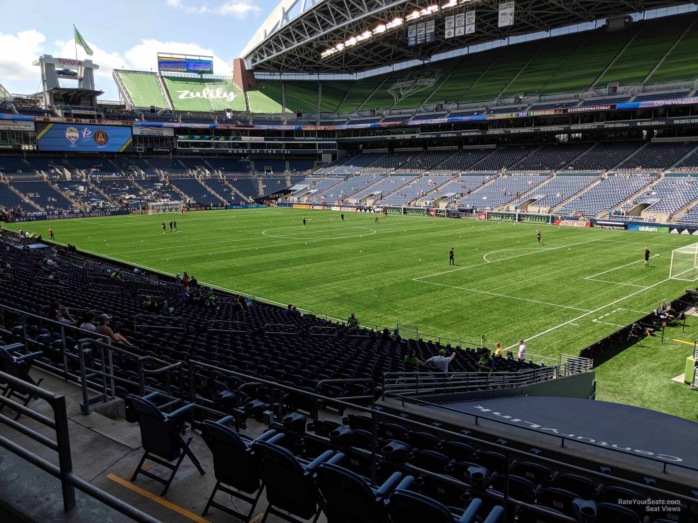 Section 203 at Hard Rock Stadium 