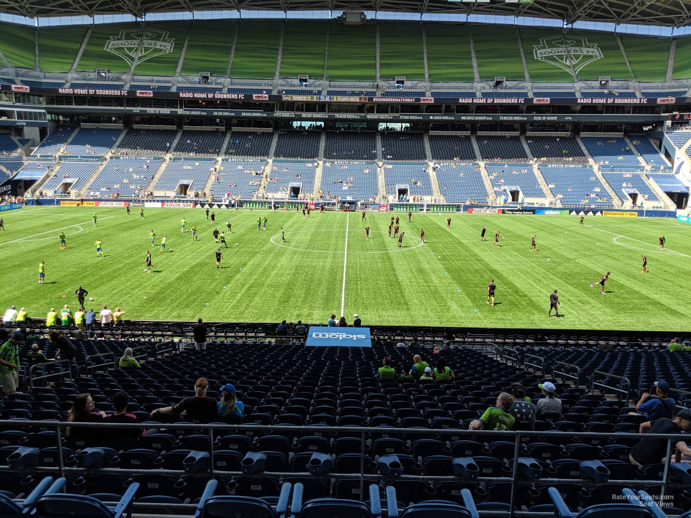 Section 209 at Soldier Field 