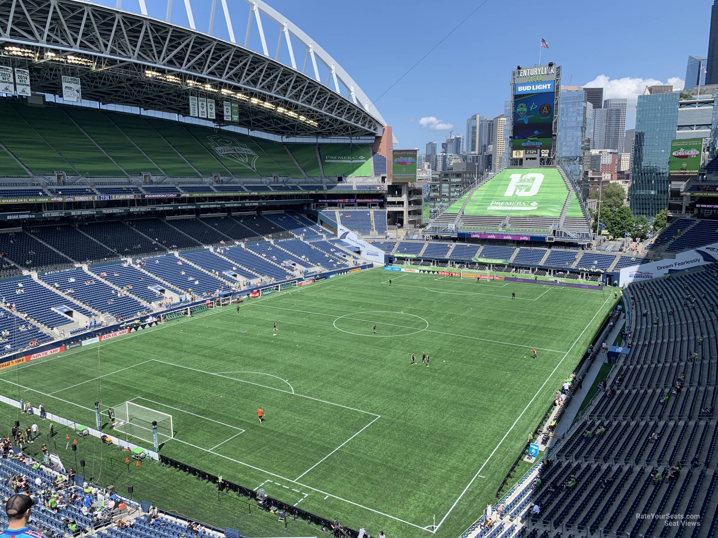 Lumen Field, section 311, home of Seattle Seahawks, Seattle