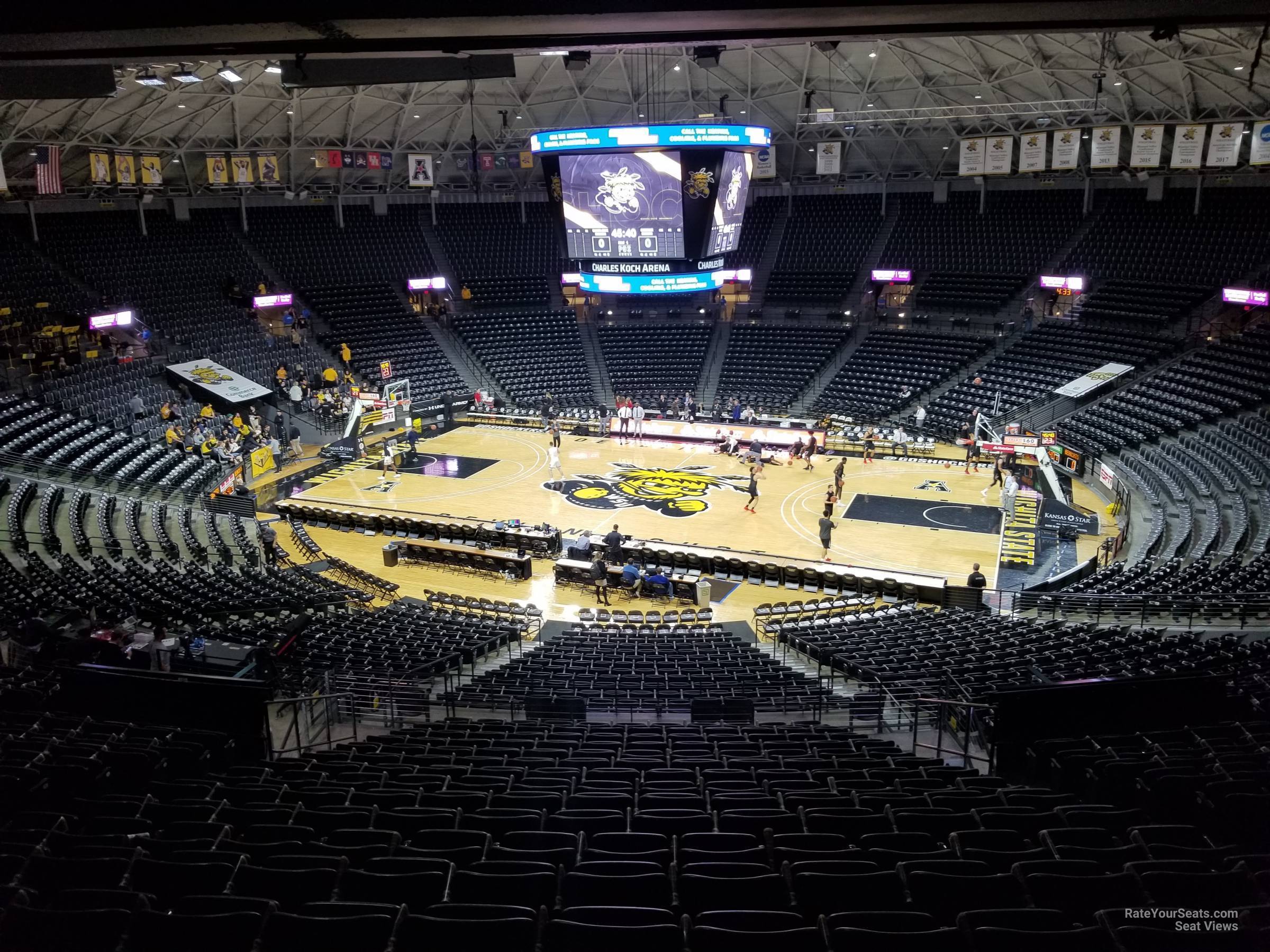 Charles Koch Arena Section 106 - RateYourSeats.com