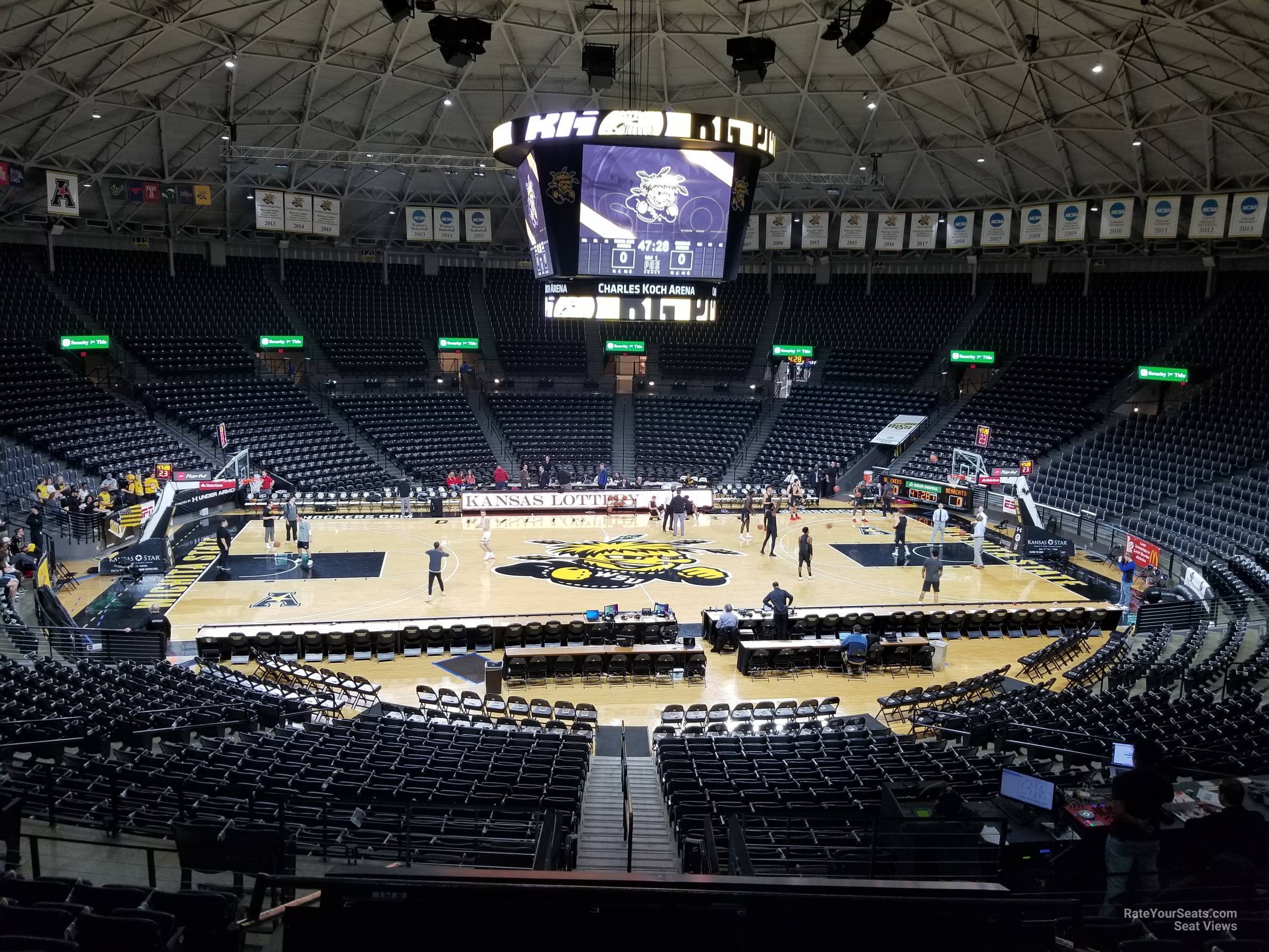 Charles Koch Arena Section 109 - RateYourSeats.com