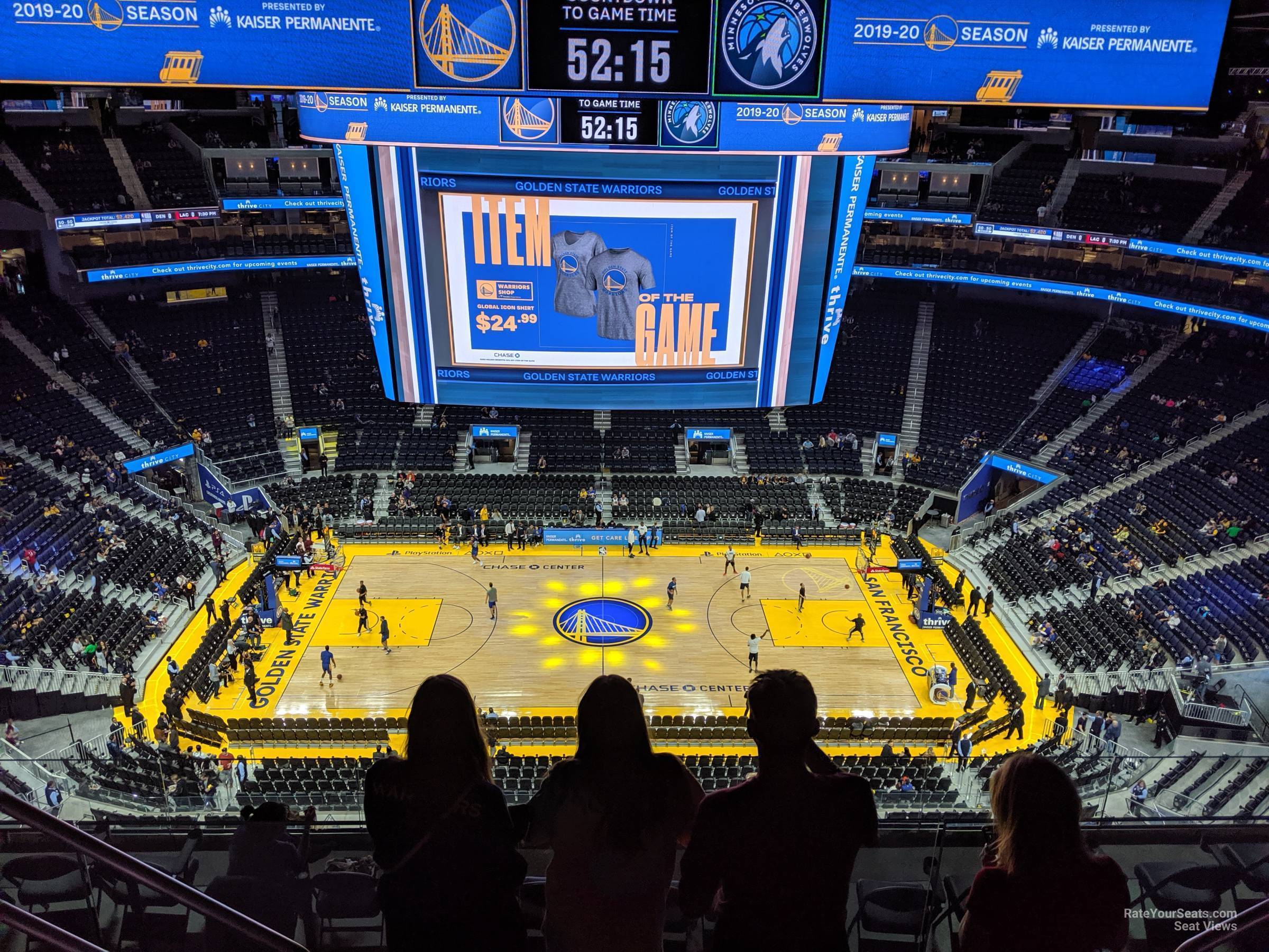 Chase Center Section 220 Golden State Warriors