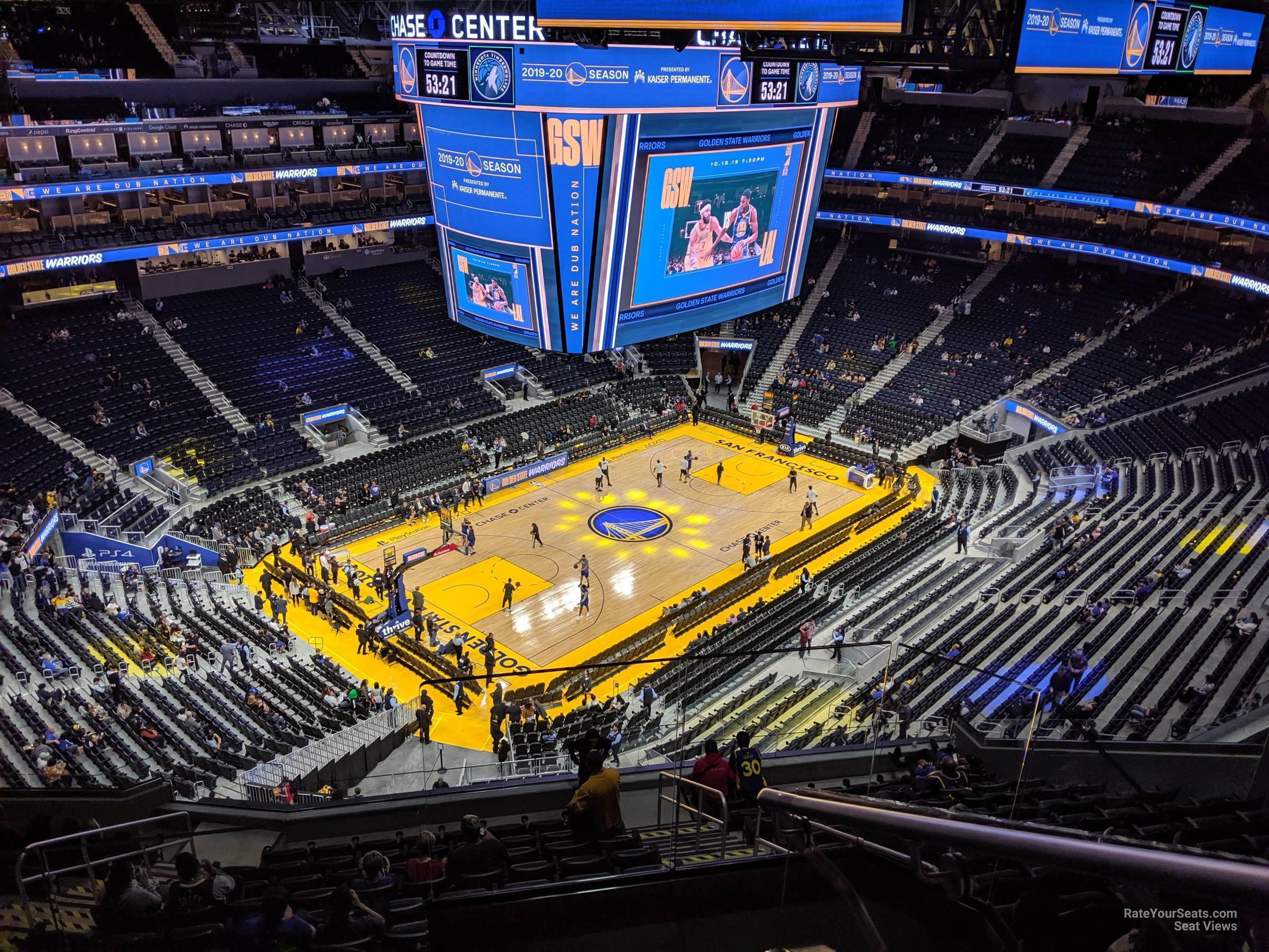 Chase Center Section 224 - Golden State Warriors - Rateyourseats.com