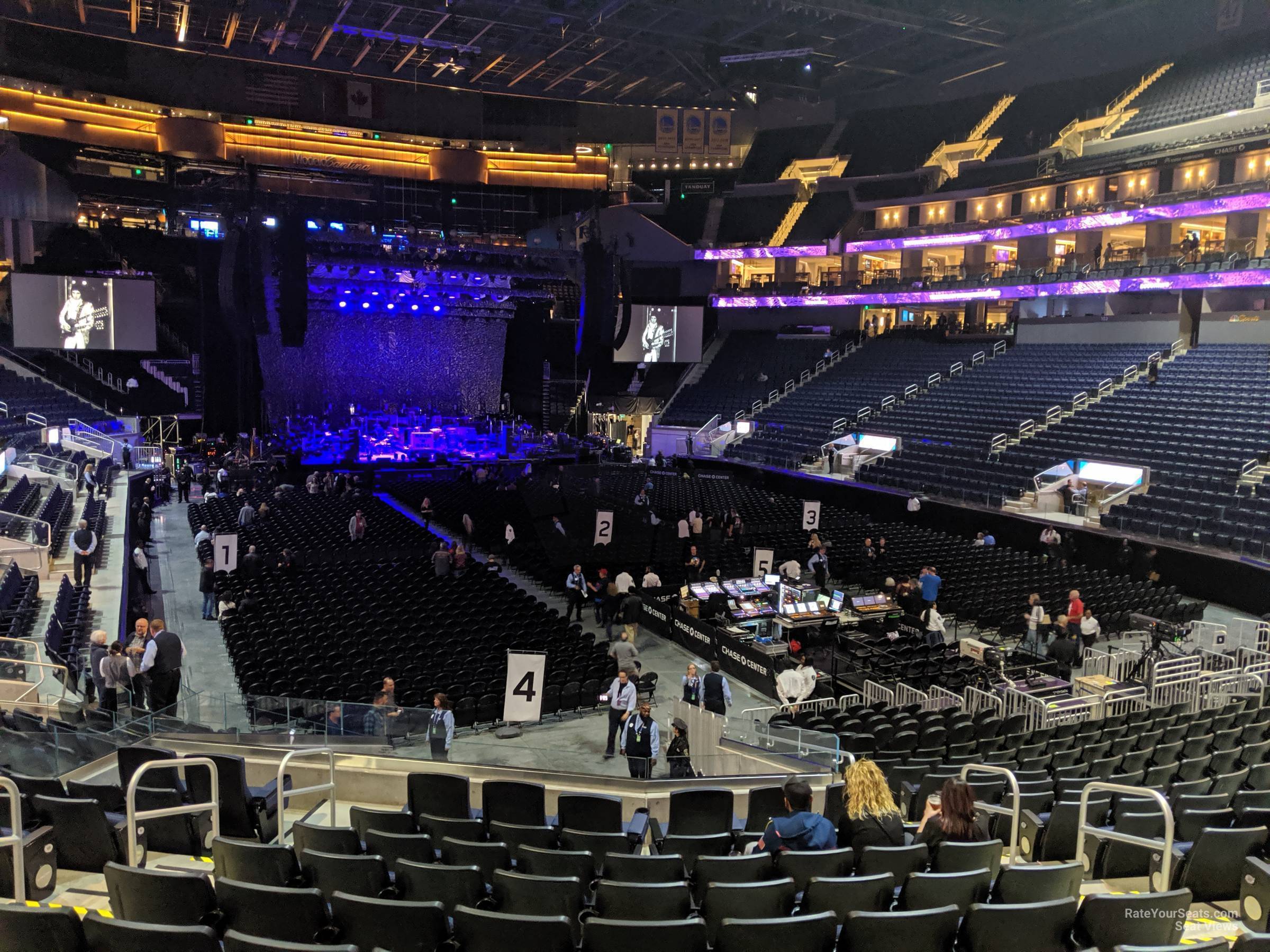 Chase Center Section 111 Concert Seating - RateYourSeats.com