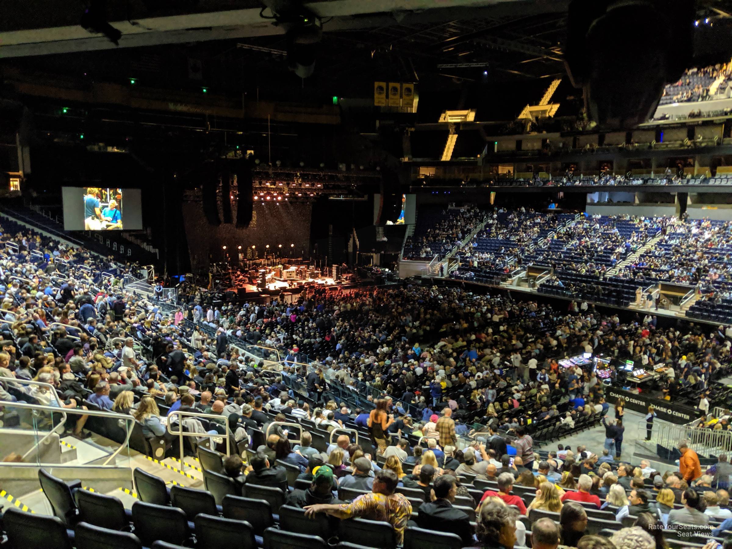 Section 113 at Chase Center for Concerts