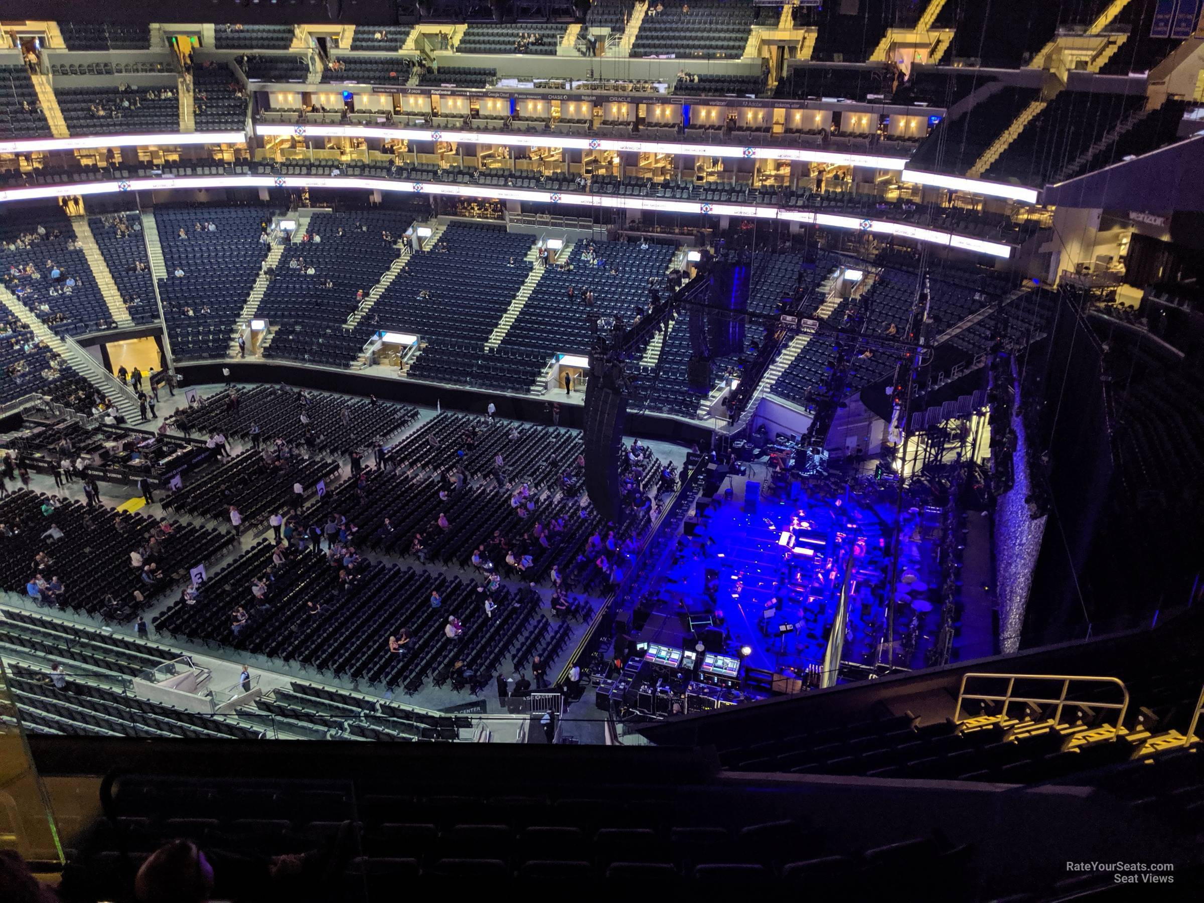 Chase Center Section 203 Concert Seating - RateYourSeats.com