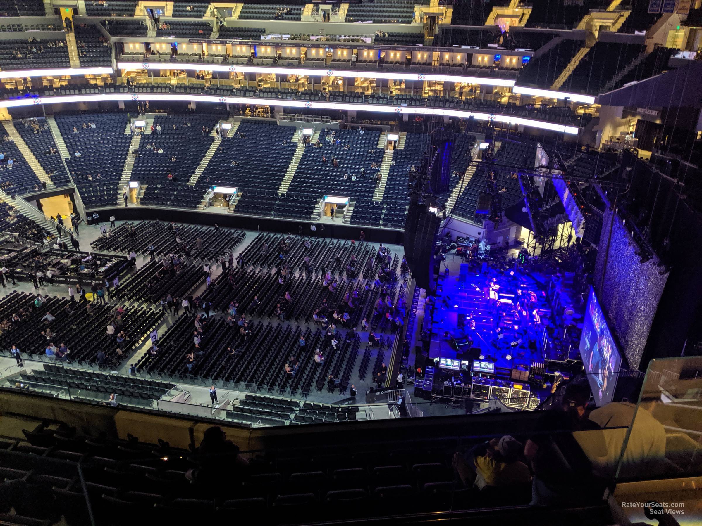 Chase Center Section 204 Concert Seating - RateYourSeats.com