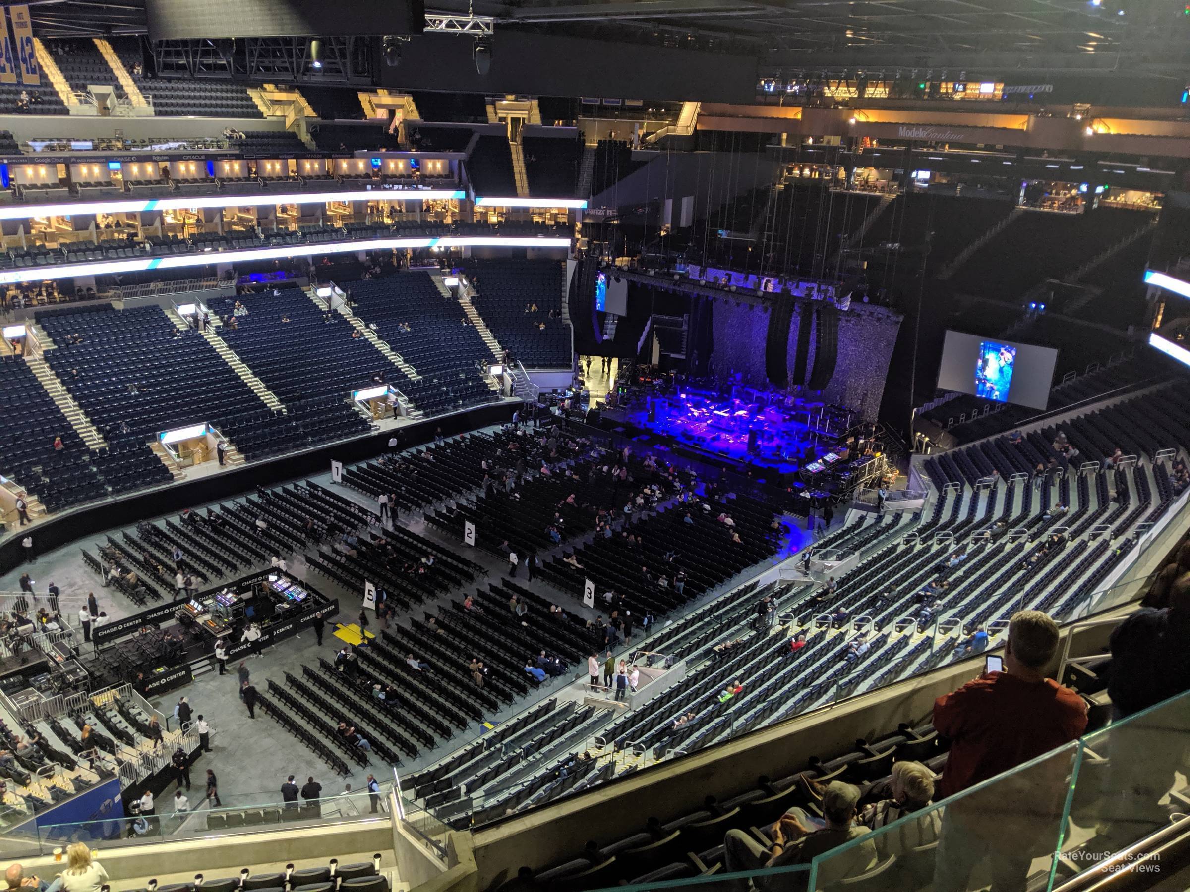 Chase Center Concert Seating Chart