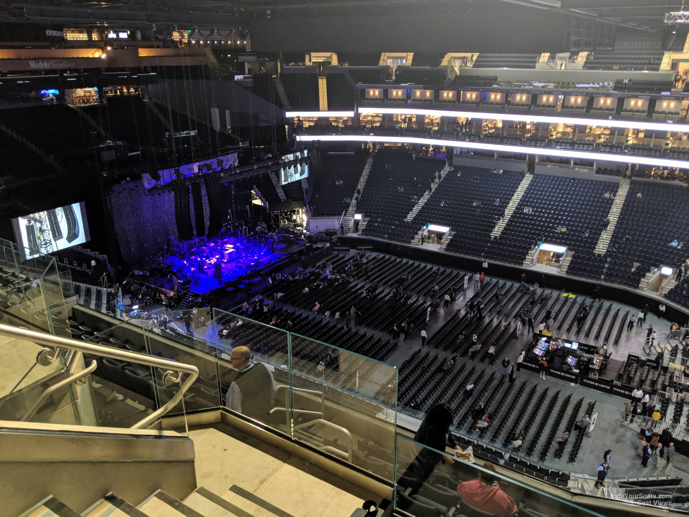 Chase Center Section 218 Concert Seating - RateYourSeats.com