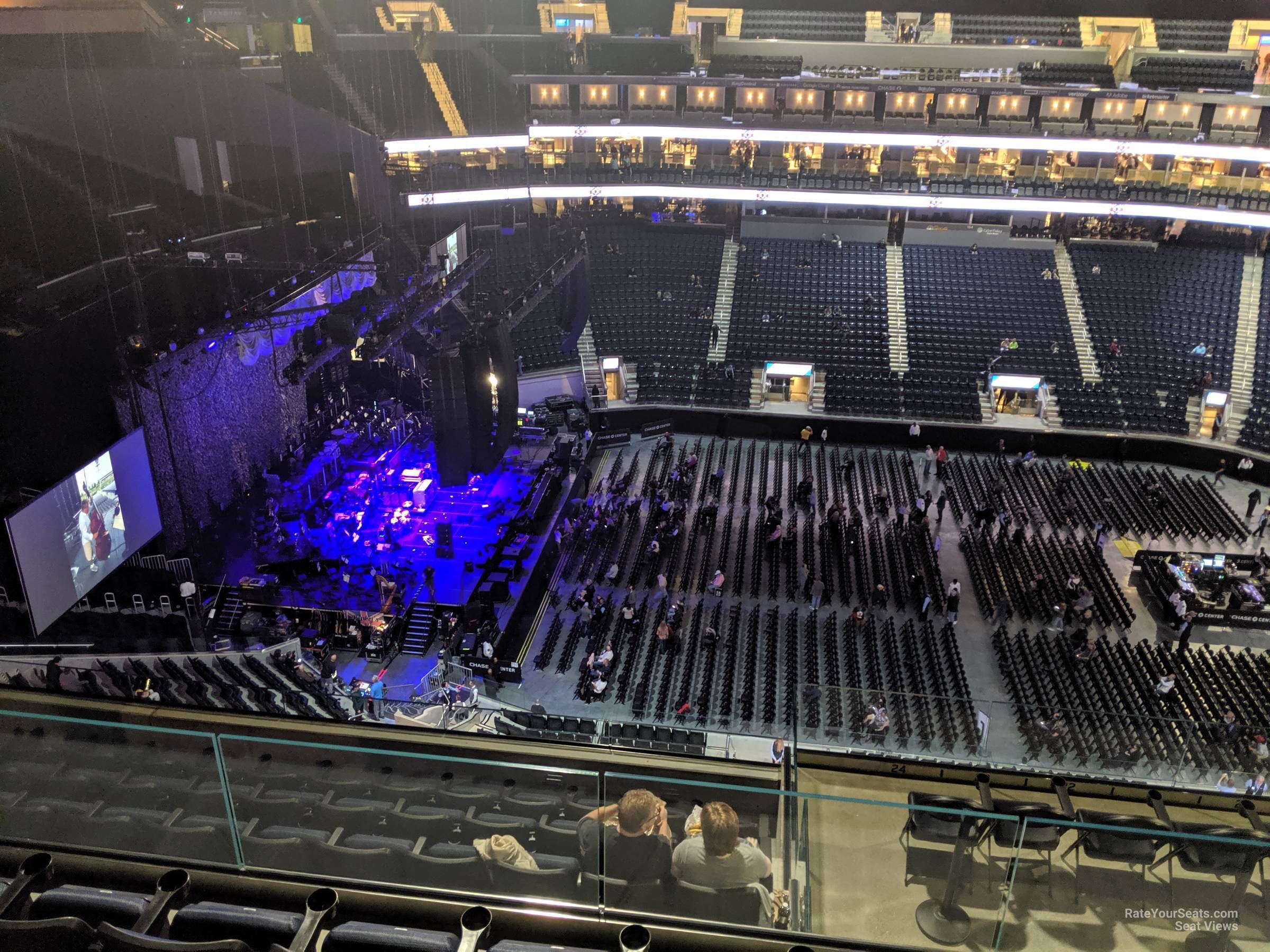 Chase Center Seating Chart Sf