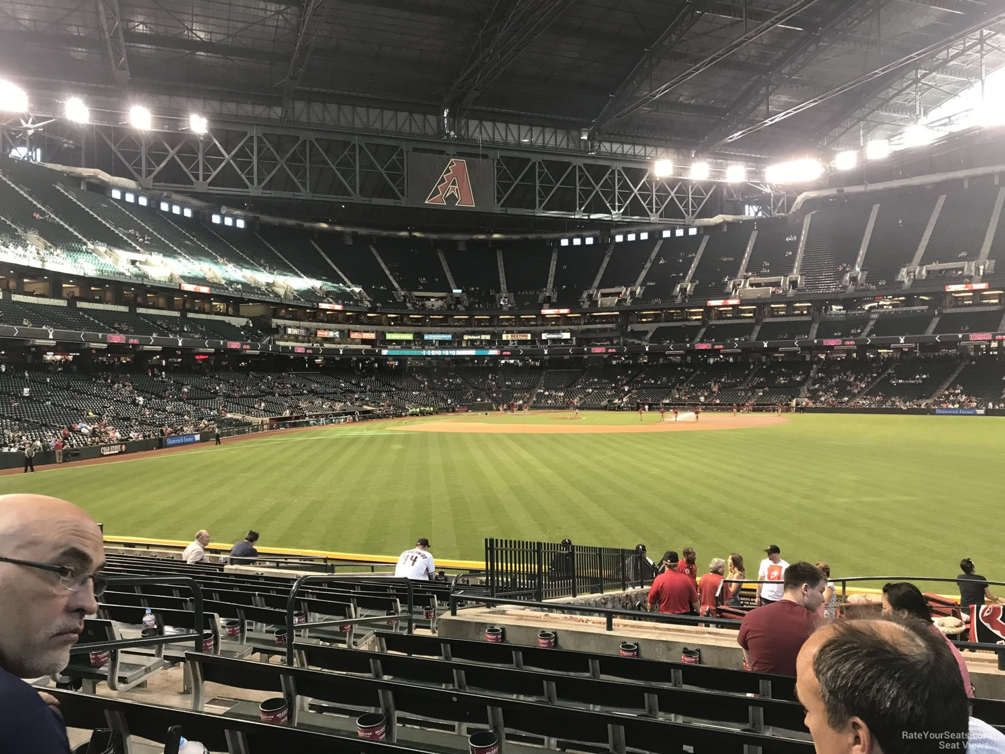 Chase Field Section 101 - Arizona Diamondbacks - RateYourSeats.com