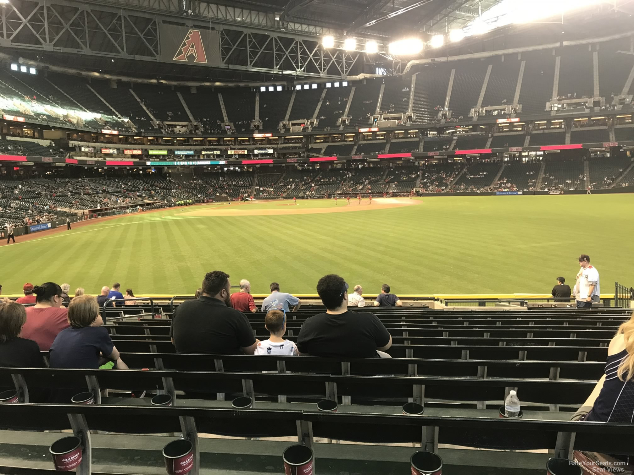 Chase Field Section 102 - Arizona Diamondbacks - RateYourSeats.com